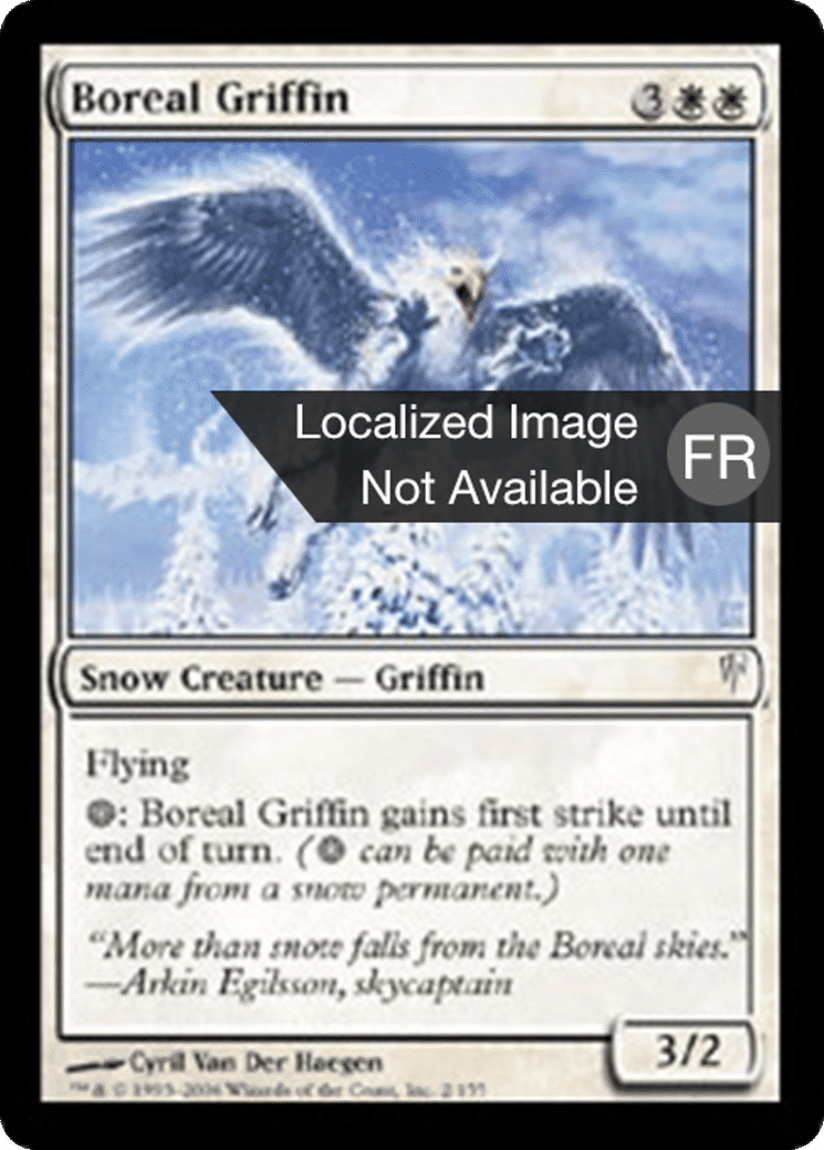 Griffon de Boréal — Coldsnap — Magic: The Gathering