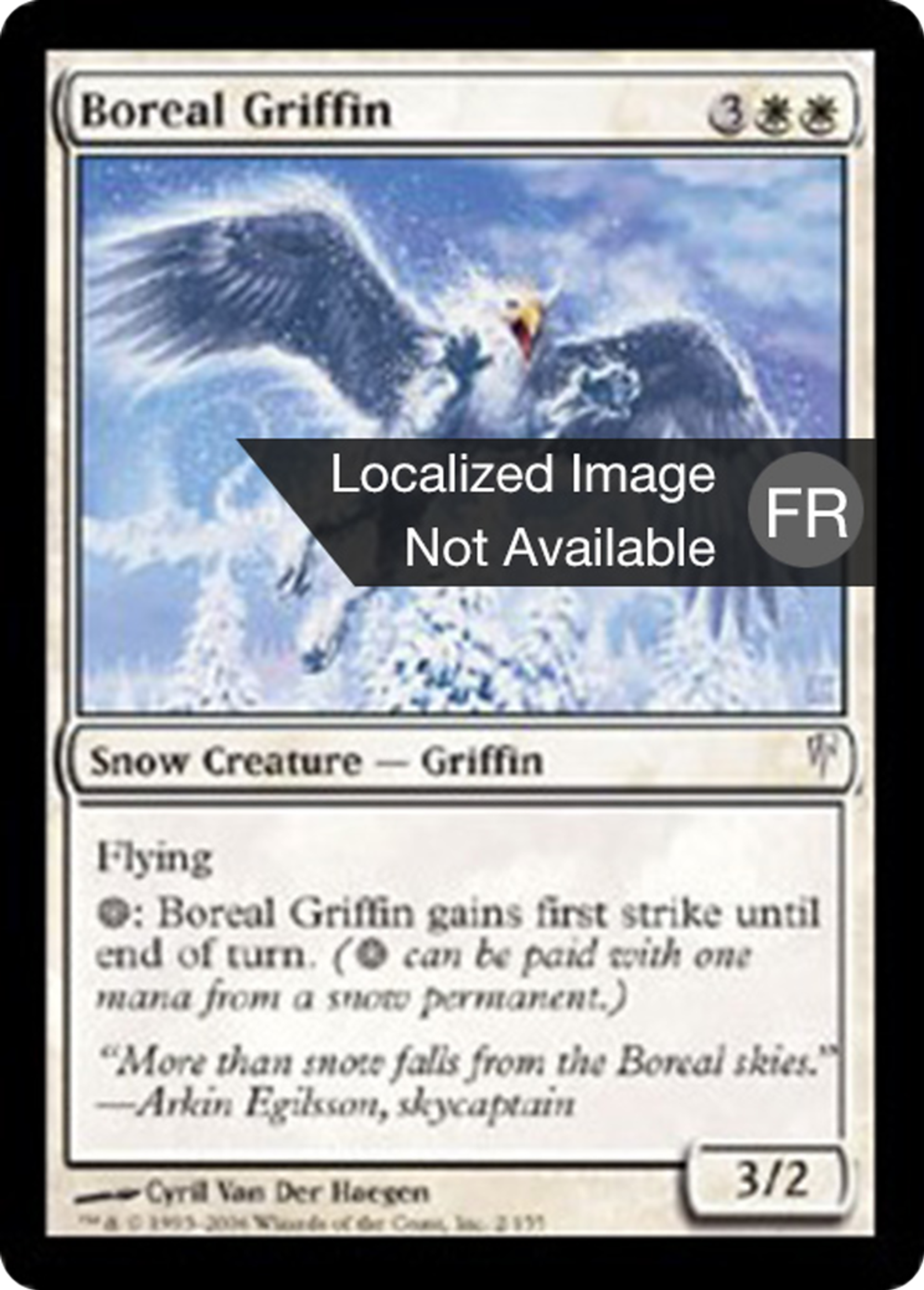 Griffon de Boréal — Coldsnap — Magic: The Gathering