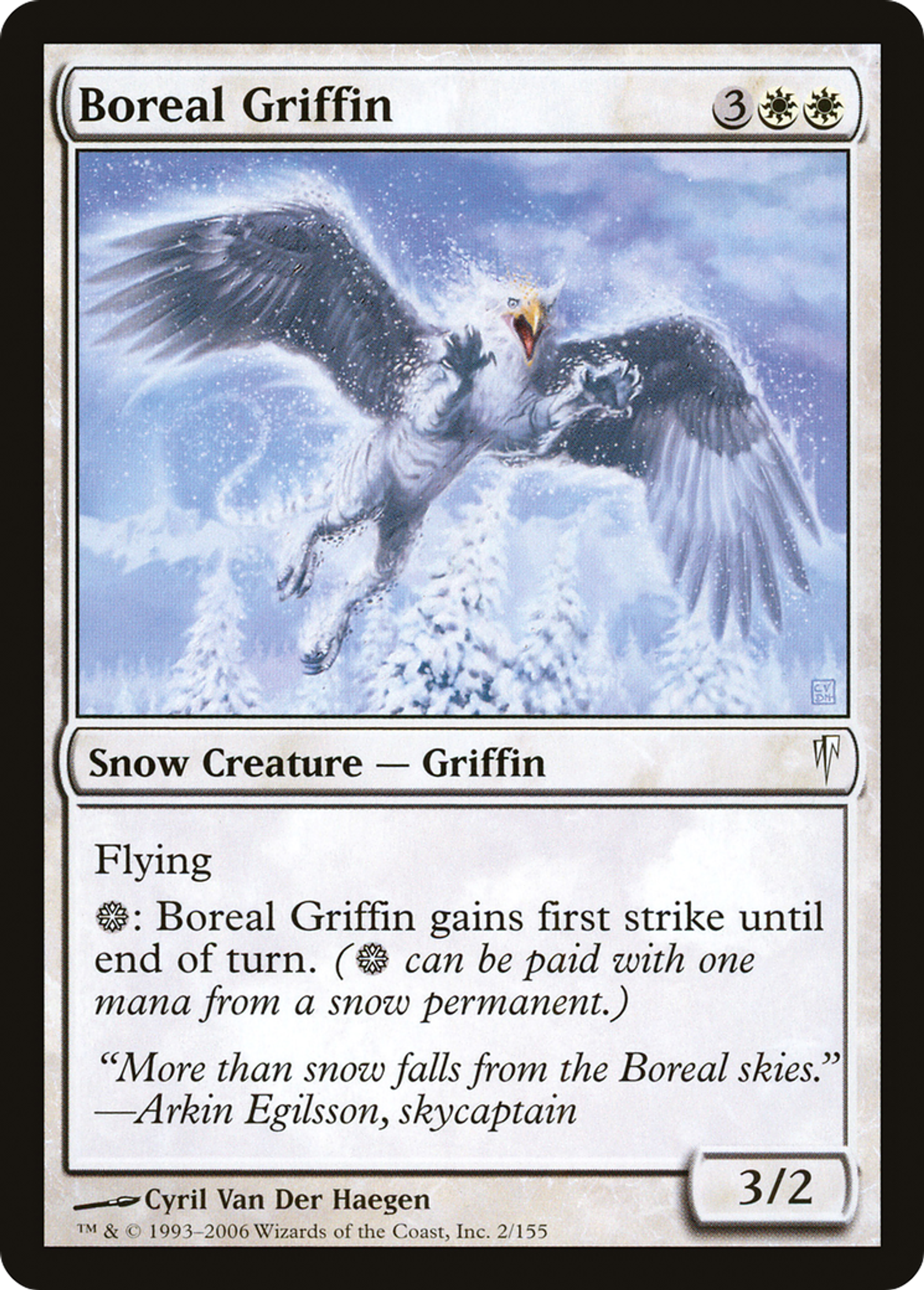 Boreal Griffin — Coldsnap — Magic: The Gathering