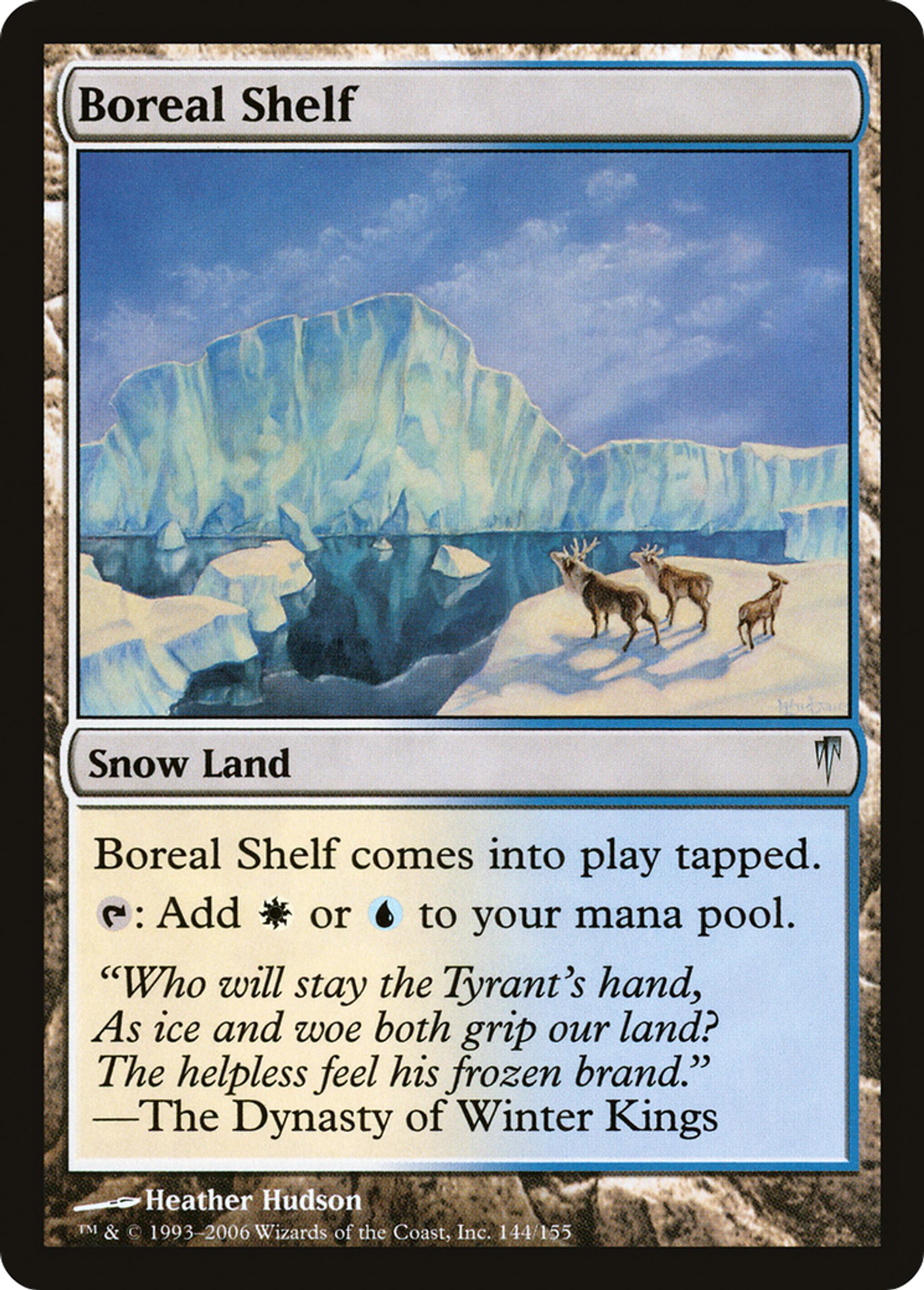 Boreal Shelf — Coldsnap — Magic: The Gathering