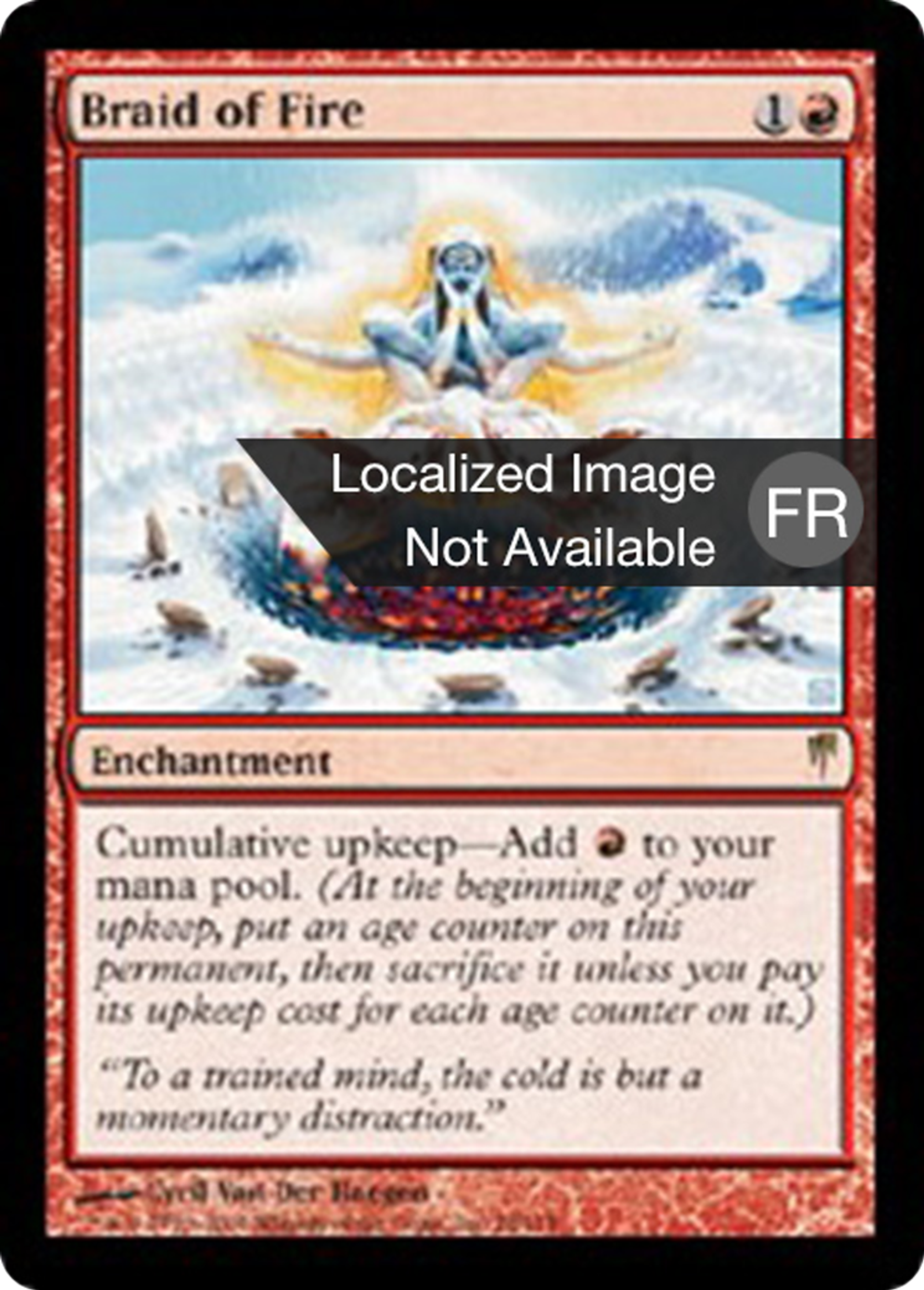 Tresse de feu — Coldsnap — Magic: The Gathering