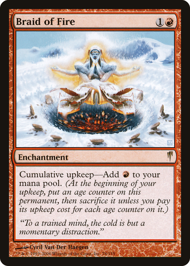 Braid of Fire — Coldsnap — Magic: The Gathering