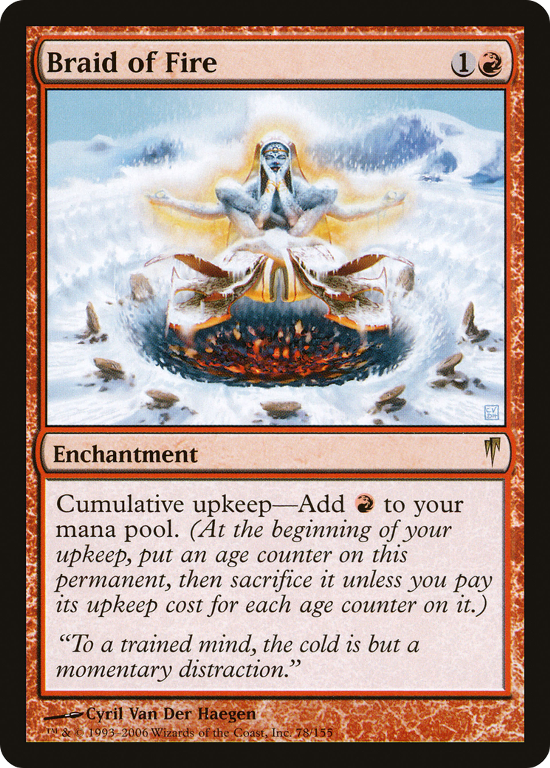 Braid of Fire — Coldsnap — Magic: The Gathering
