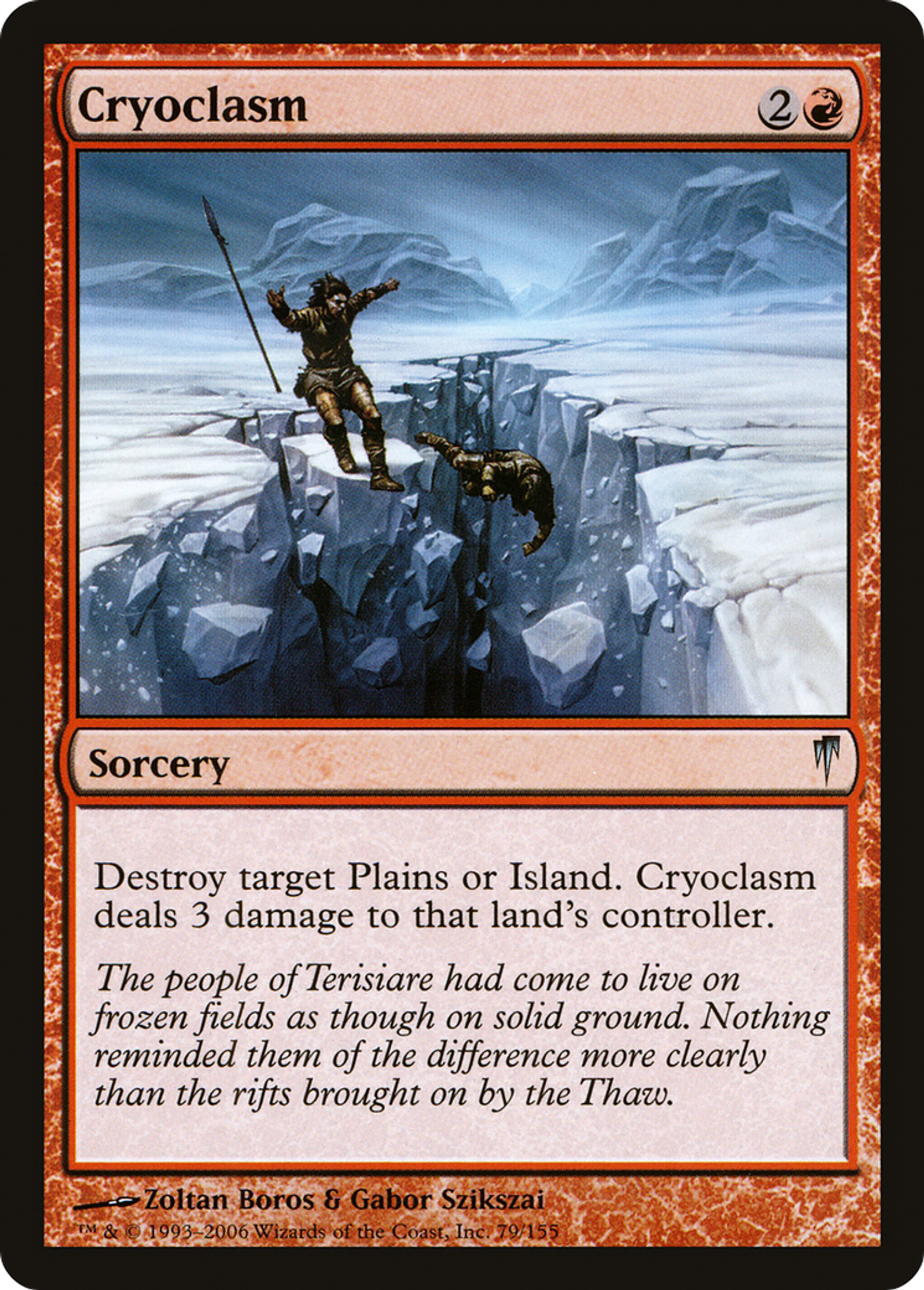 Cryoclasm — Coldsnap — Magic: The Gathering