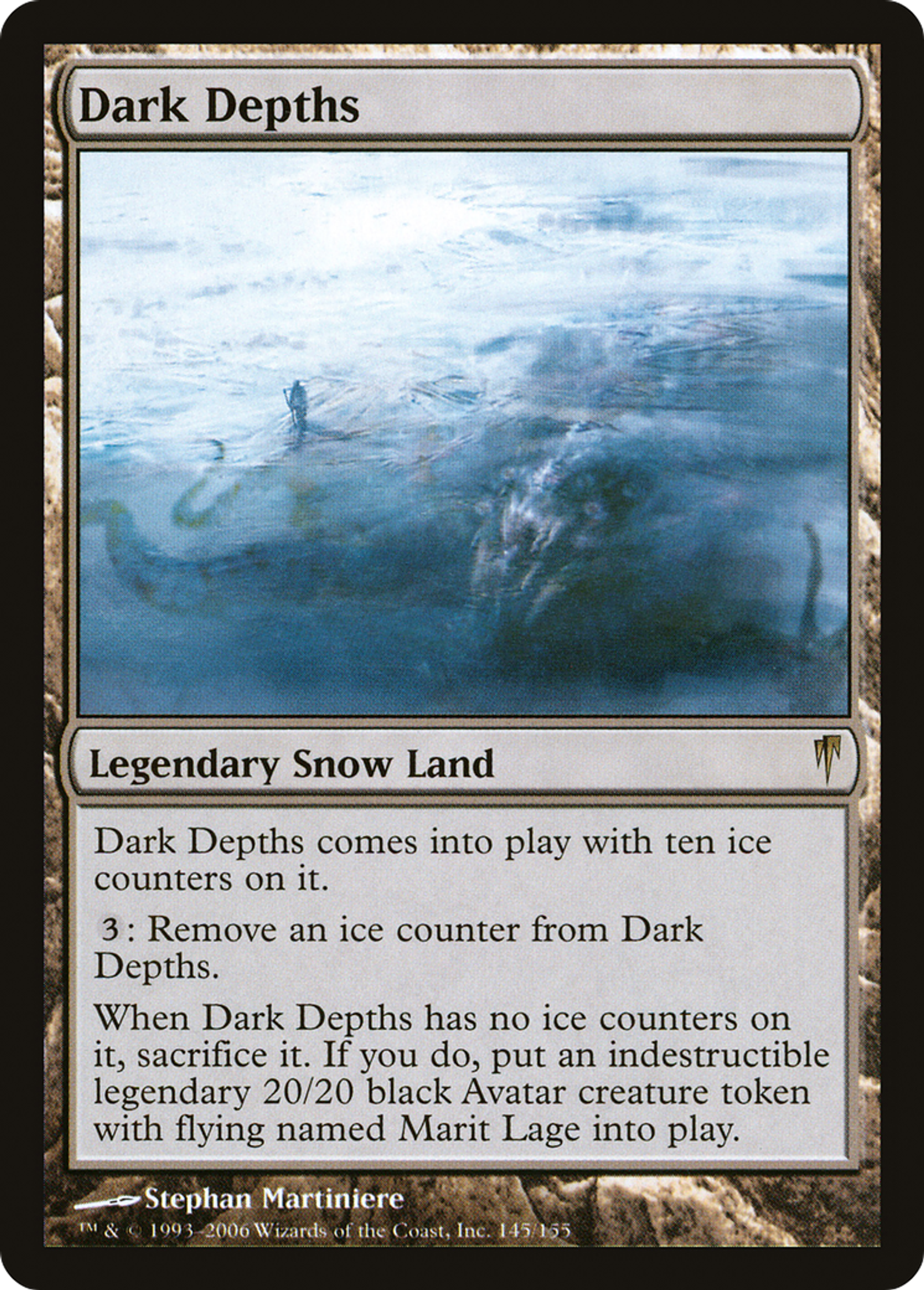 Dark Depths — Coldsnap — Magic: The Gathering
