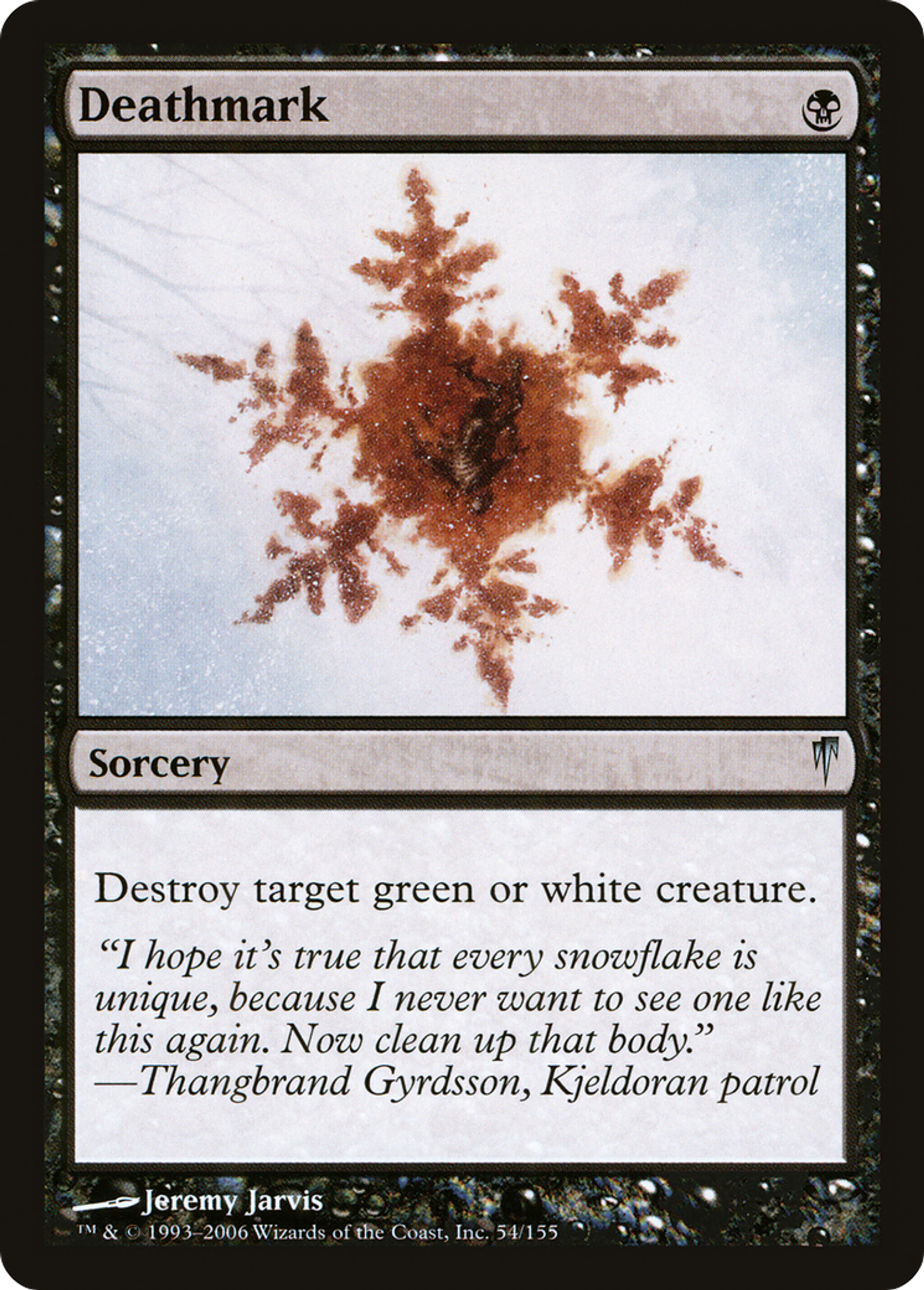 Deathmark — Coldsnap — Magic: The Gathering