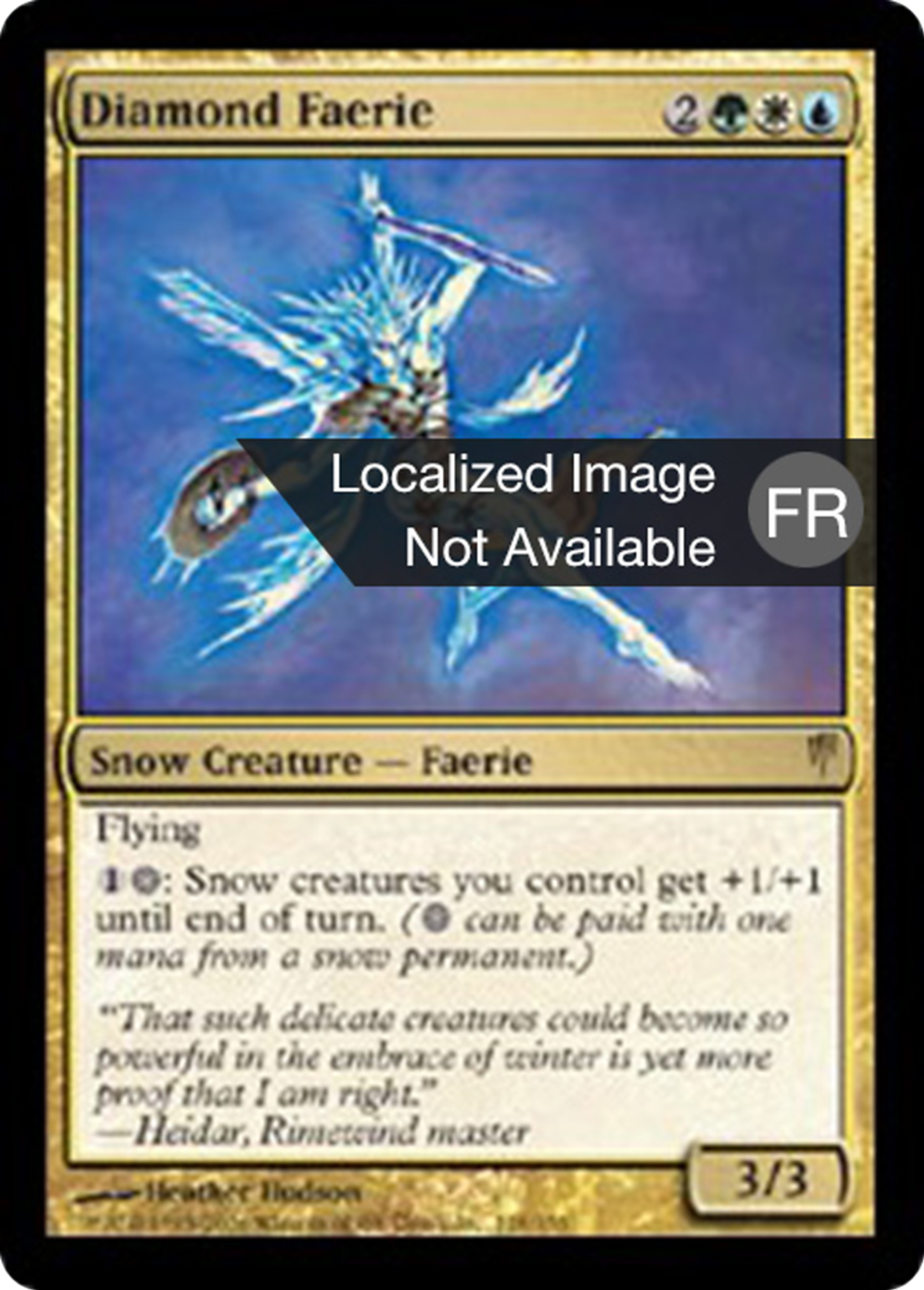 Fée de diamant — Coldsnap — Magic: The Gathering