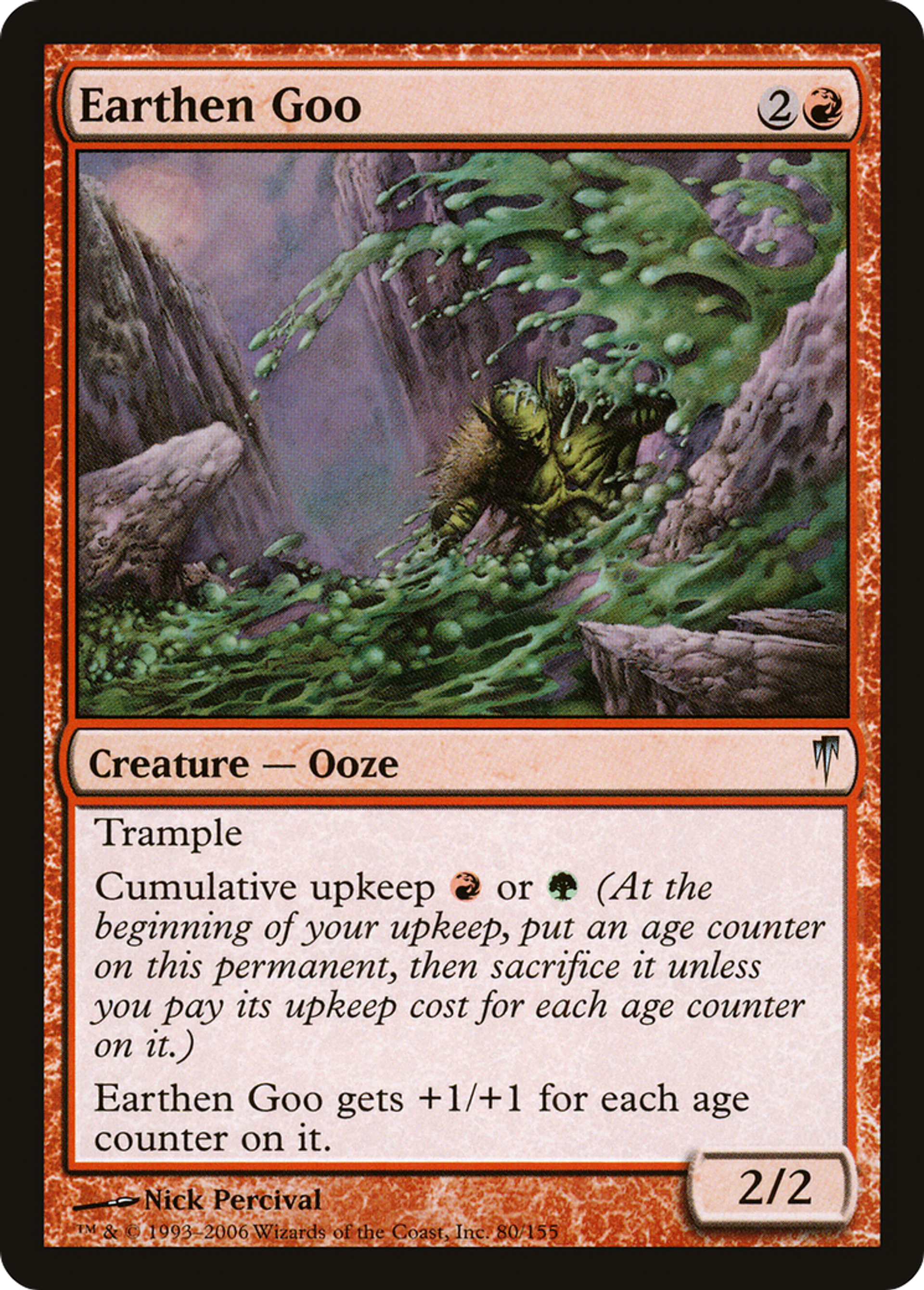 Earthen Goo — Coldsnap — Magic: The Gathering
