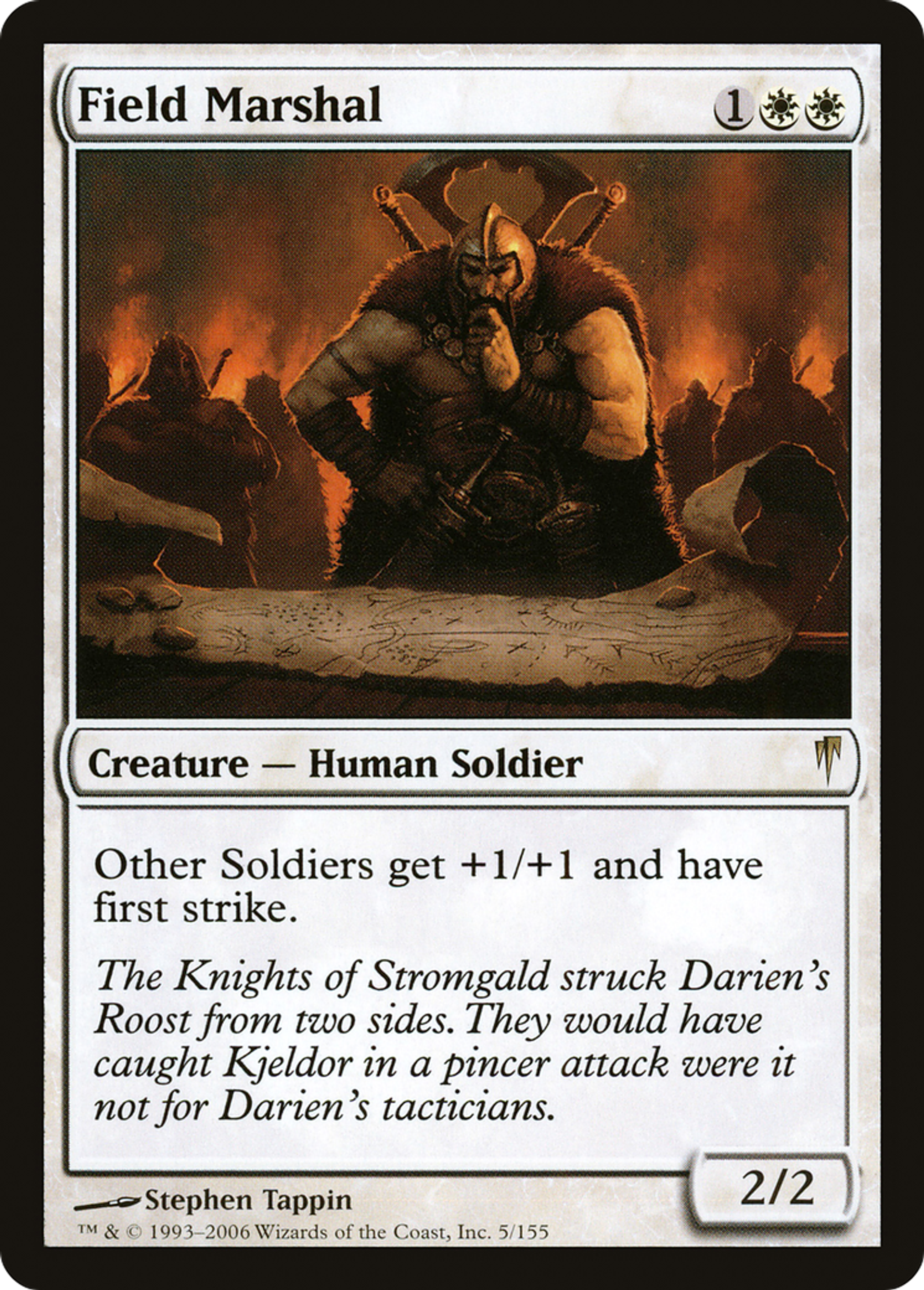 Field Marshal — Coldsnap — Magic: The Gathering