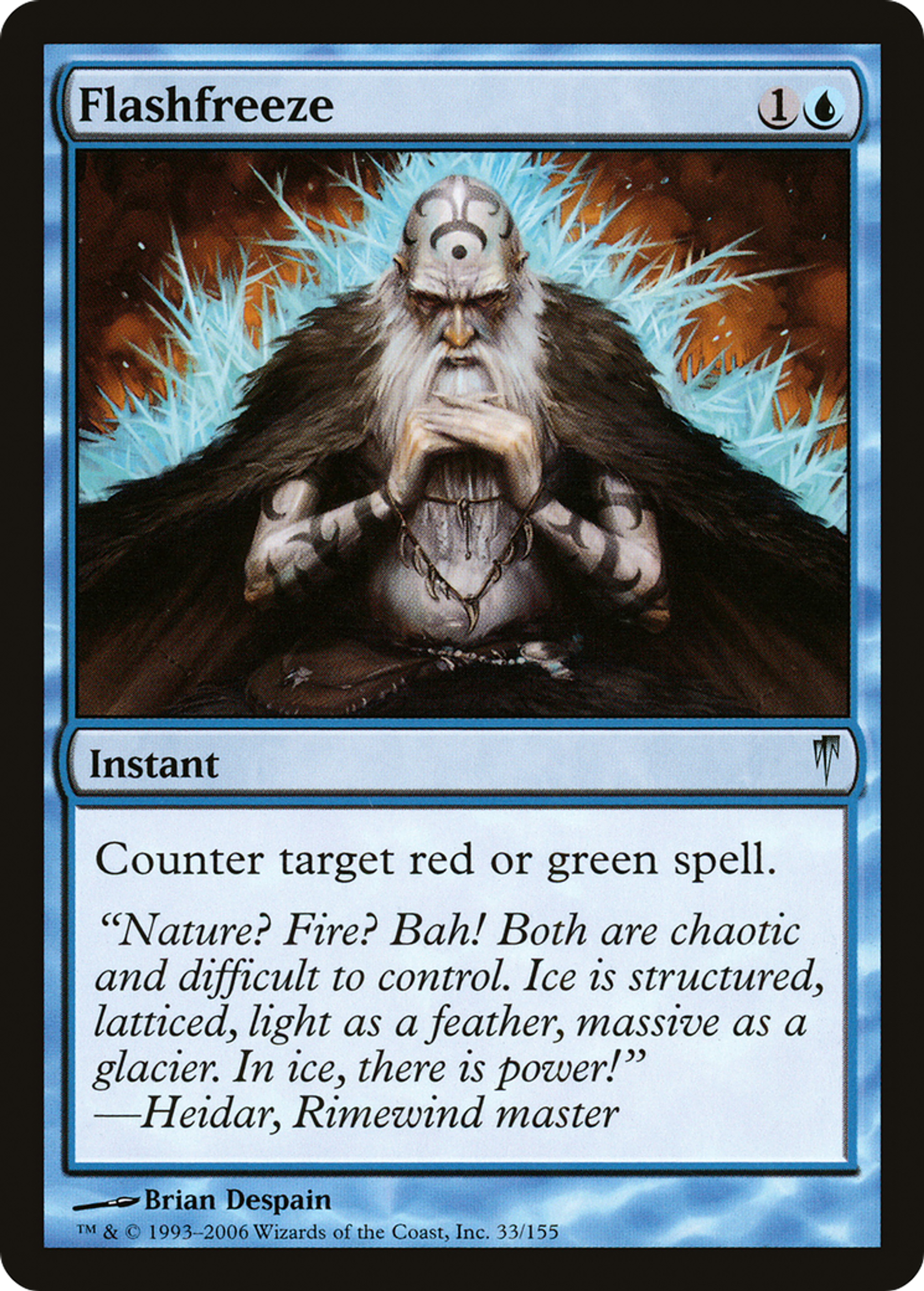 Flashfreeze — Coldsnap — Magic: The Gathering