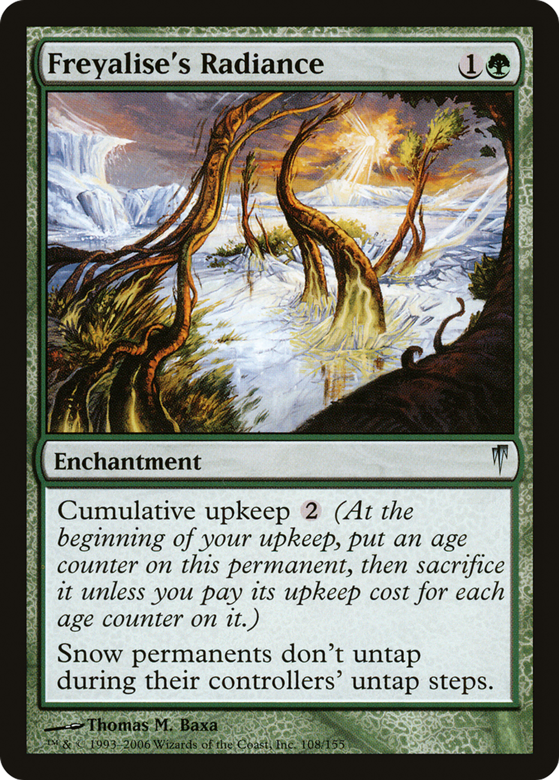 Freyalise's Radiance — Coldsnap — Magic: The Gathering