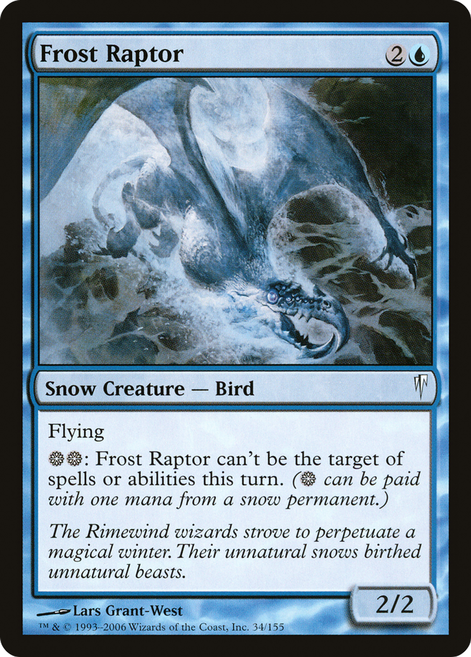 Frost Raptor — Coldsnap — Magic: The Gathering