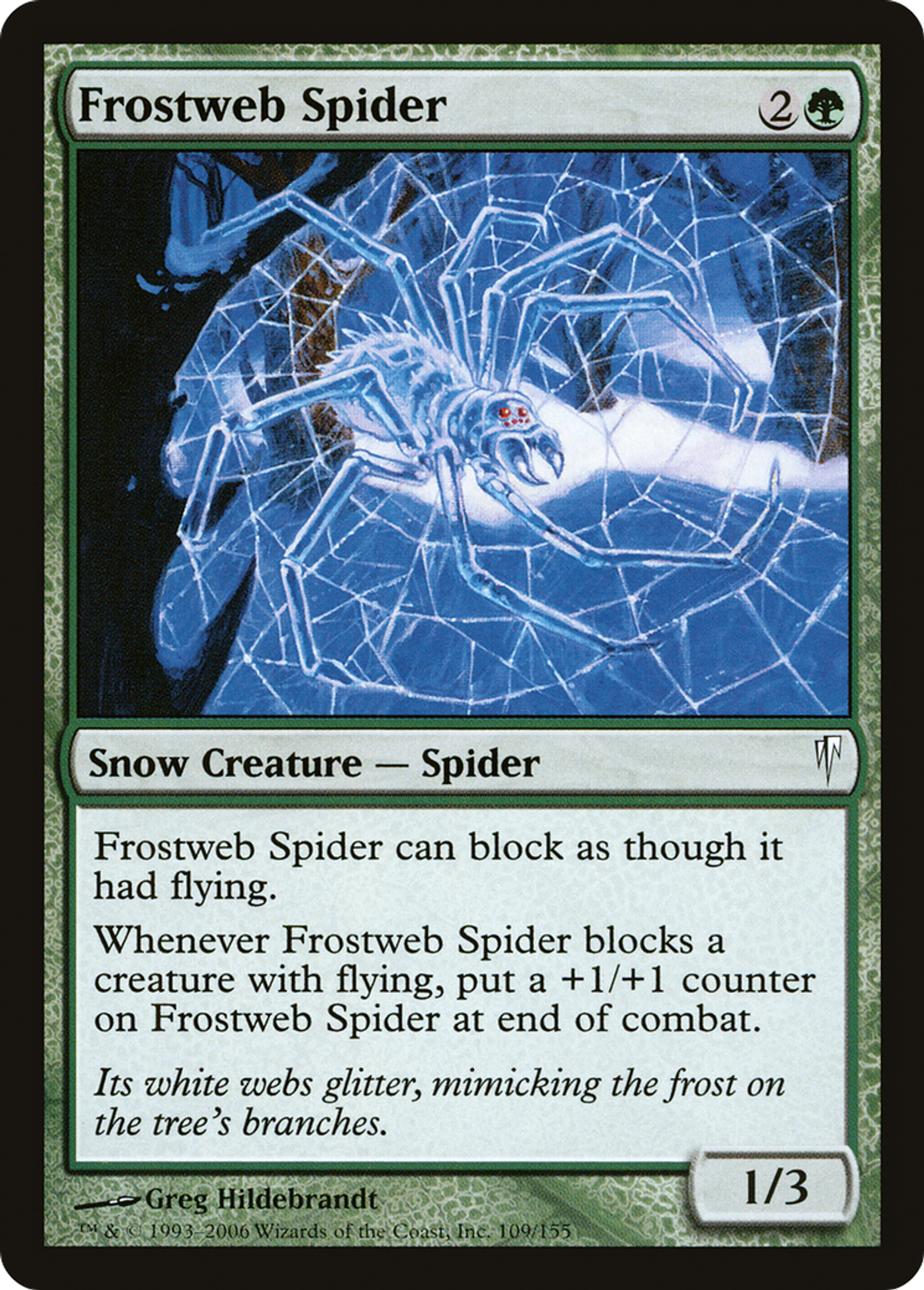 Frostweb Spider — Coldsnap — Magic: The Gathering