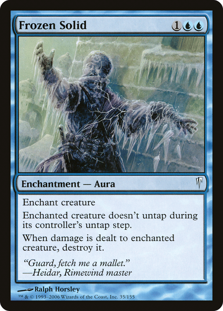 Frozen Solid — Coldsnap — Magic: The Gathering