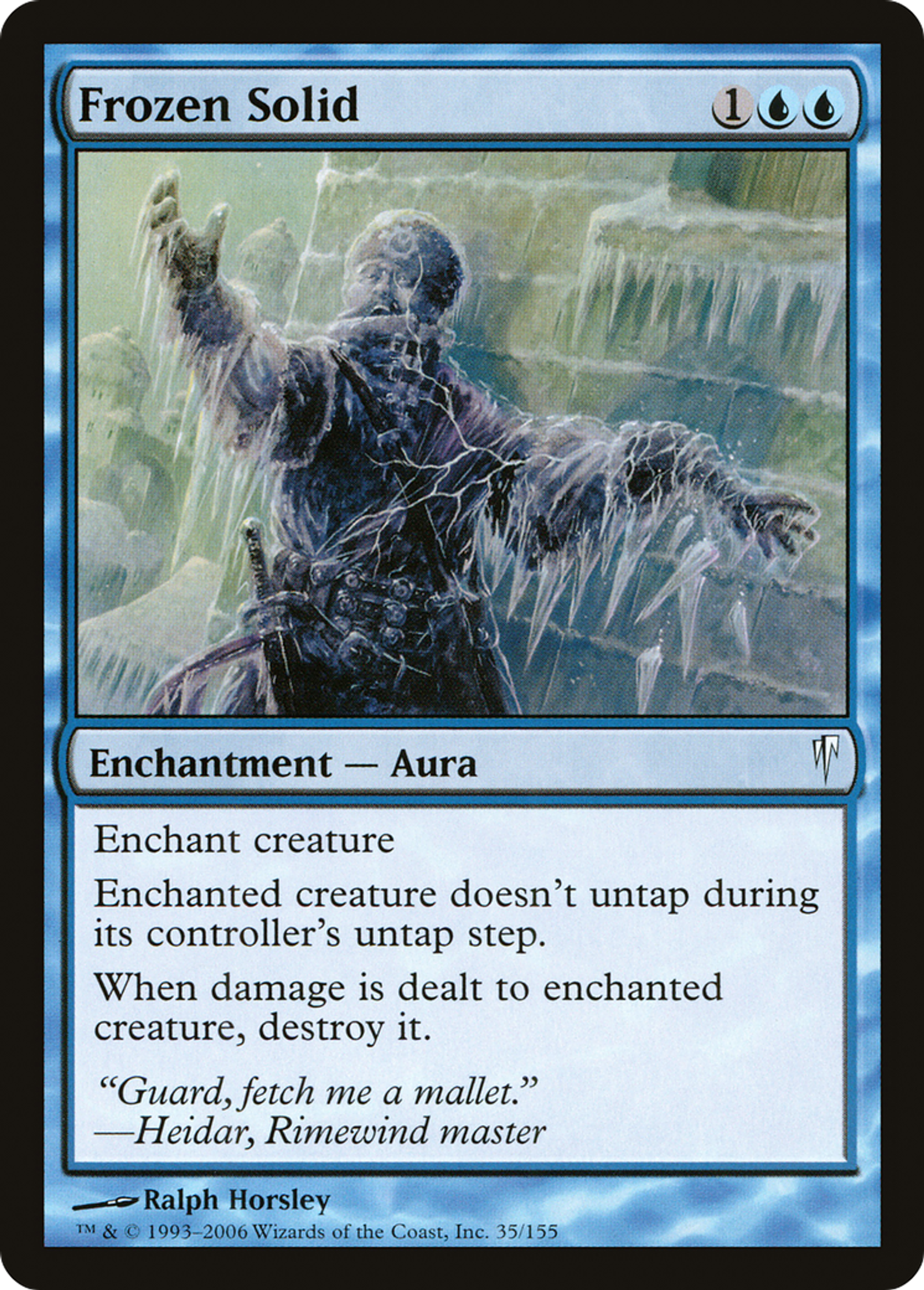 Frozen Solid — Coldsnap — Magic: The Gathering