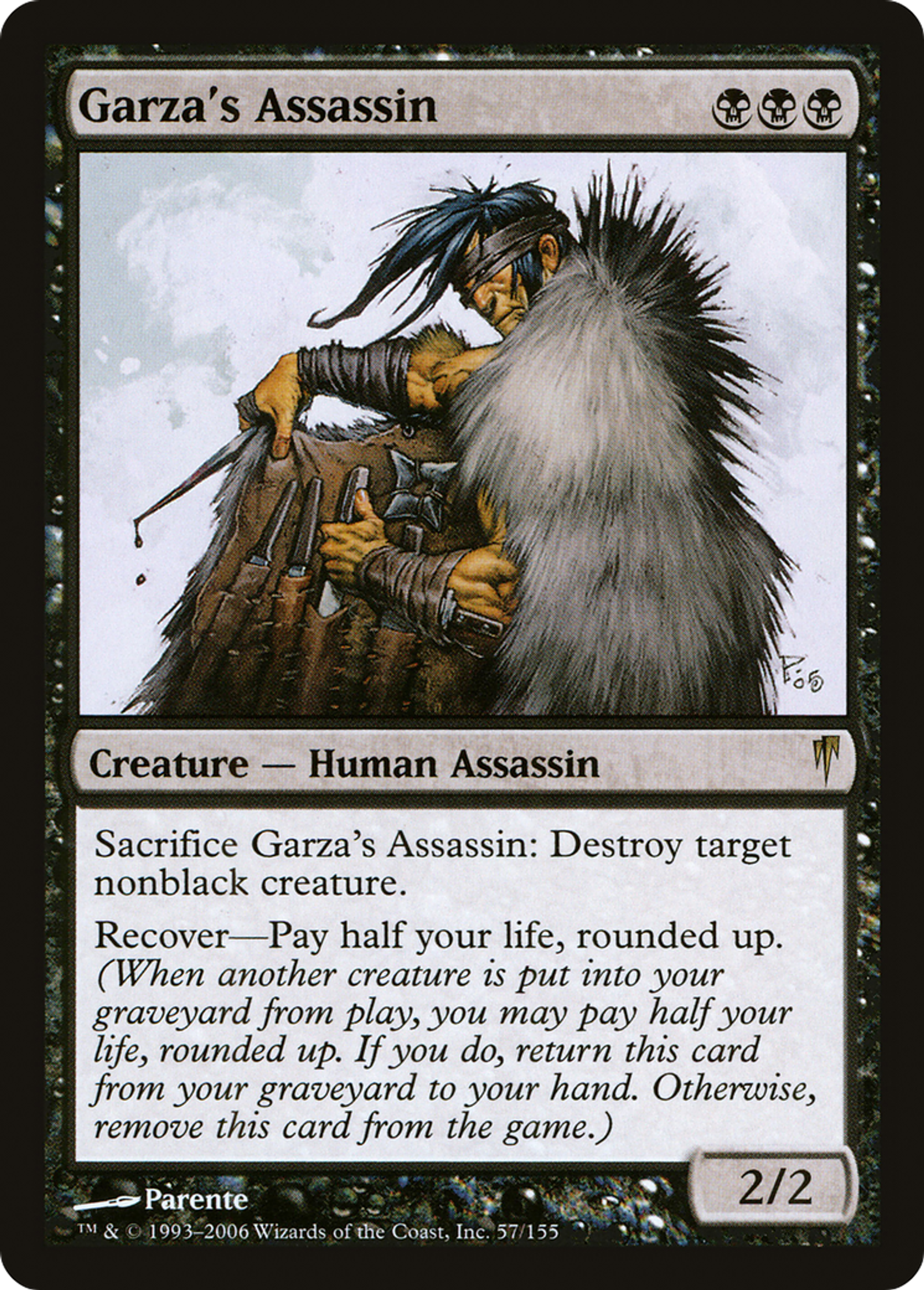Garza's Assassin — Coldsnap — Magic: The Gathering