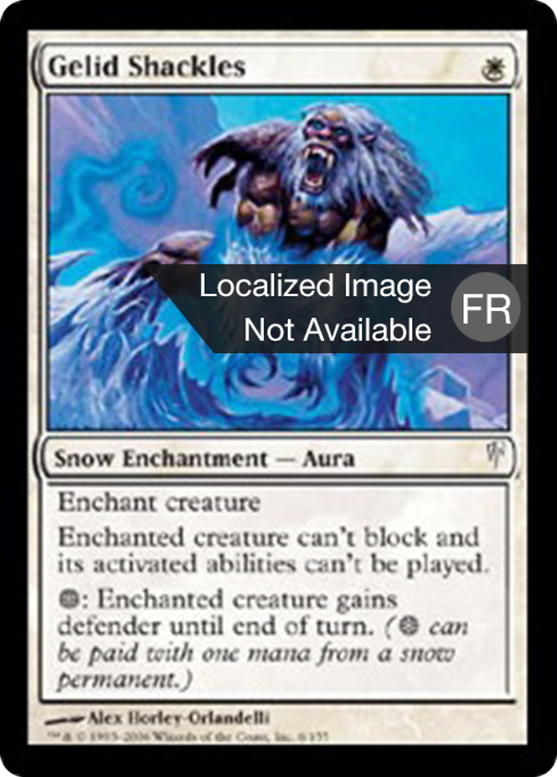 Fers algides — Coldsnap — Magic: The Gathering