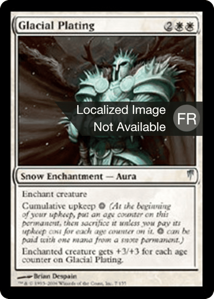 Blindage glacial — Coldsnap — Magic: The Gathering