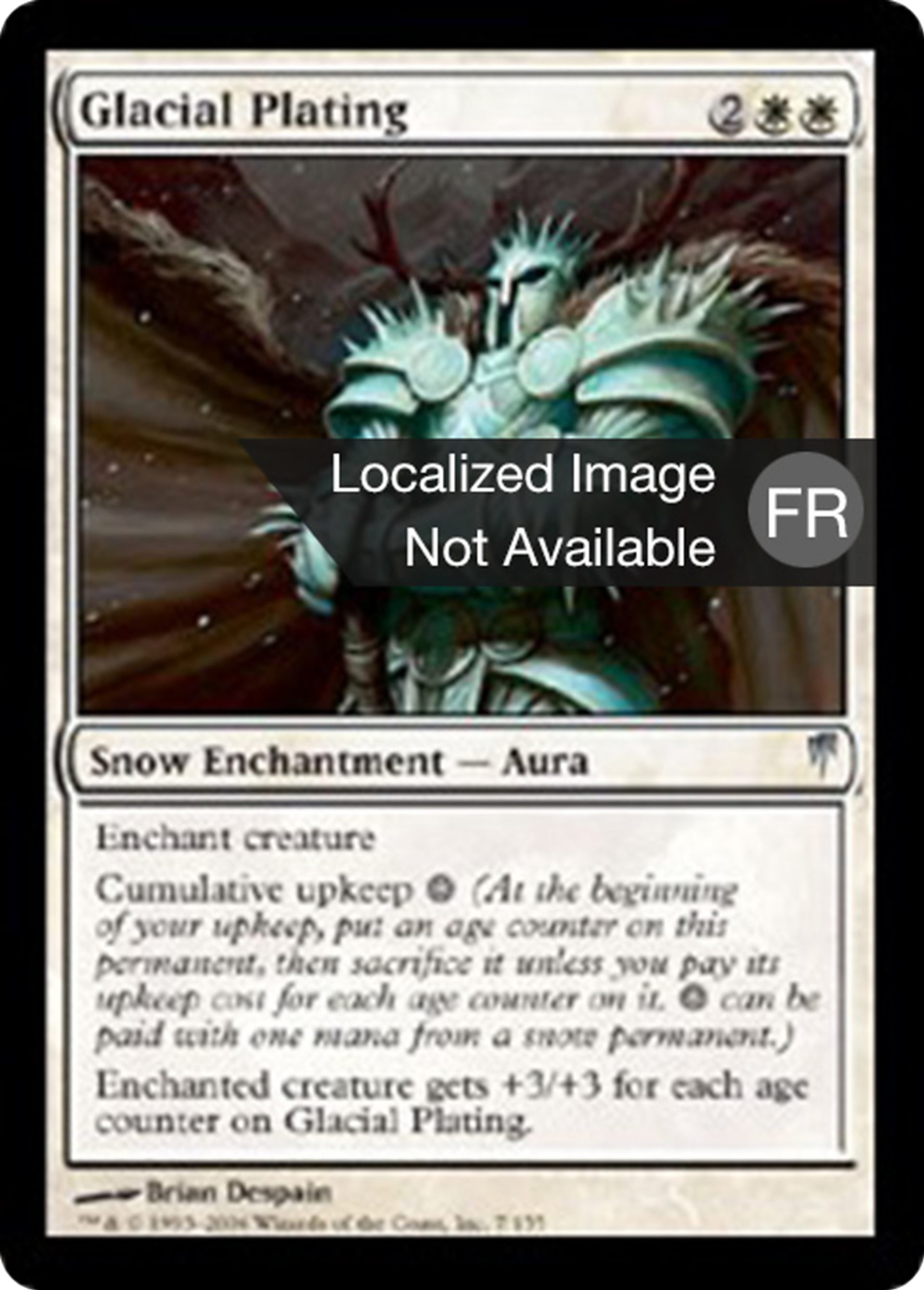 Blindage glacial — Coldsnap — Magic: The Gathering