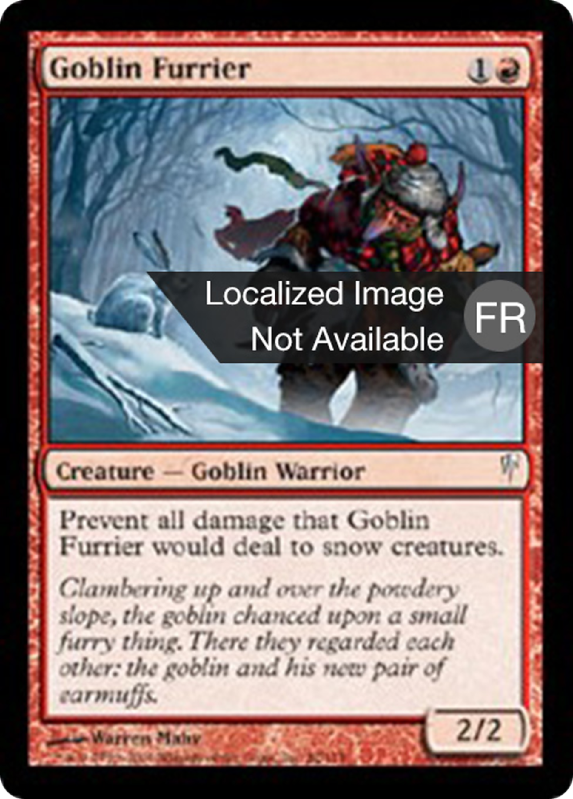 Fourreur gobelin — Coldsnap — Magic: The Gathering