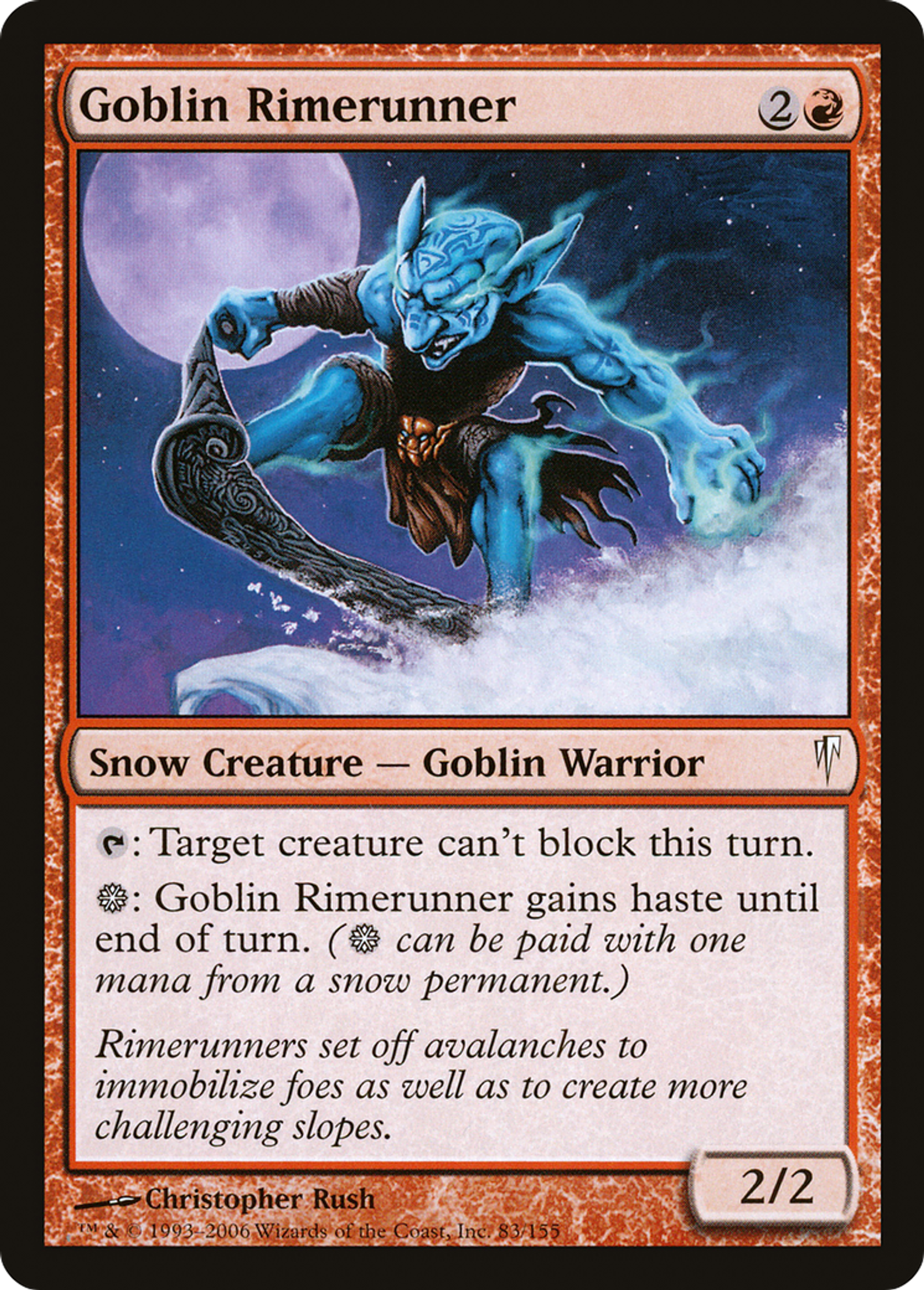 Goblin Rimerunner — Coldsnap — Magic: The Gathering