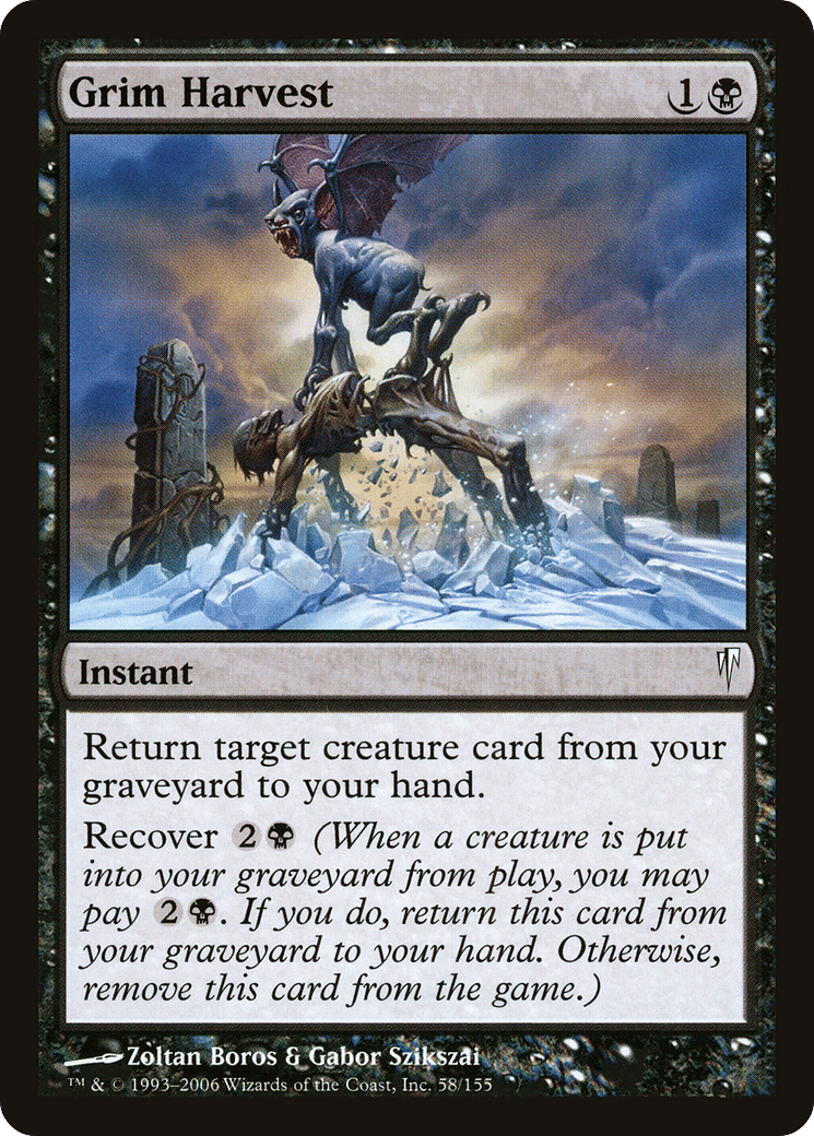 Grim Harvest — Coldsnap — Magic: The Gathering