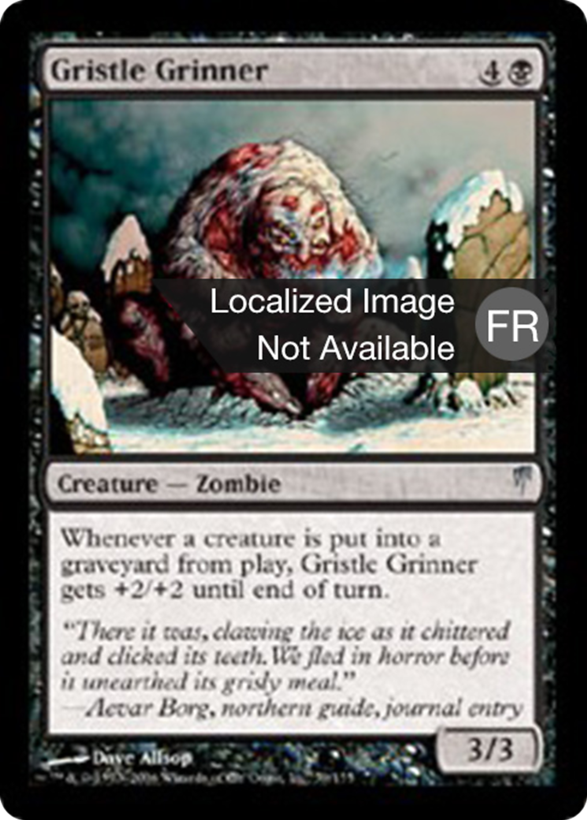 Grimaceur aux ligaments — Coldsnap — Magic: The Gathering