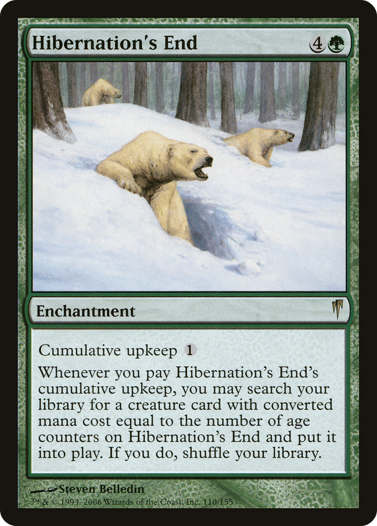 Hibernation's End — Coldsnap — Magic: The Gathering