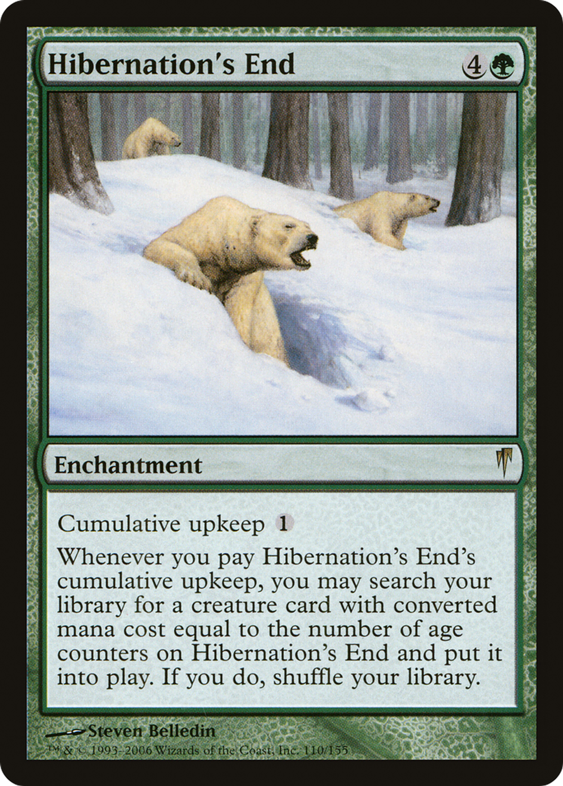 Hibernation's End — Coldsnap — Magic: The Gathering