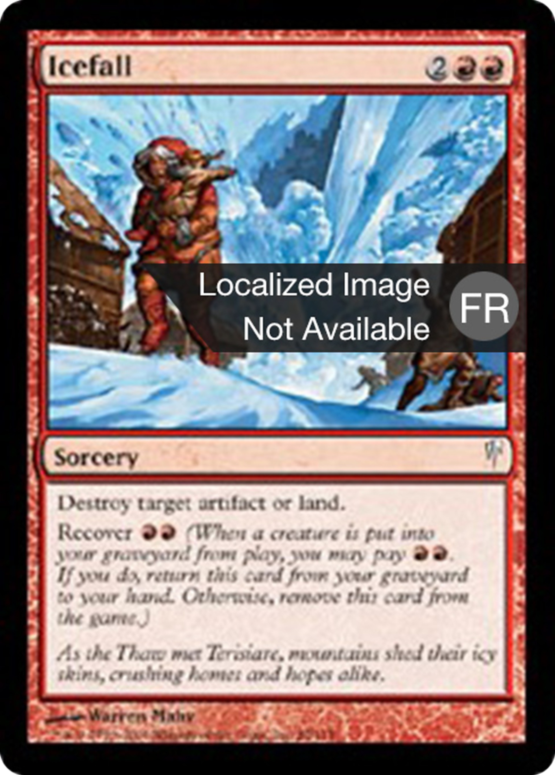 Chuteglace — Coldsnap — Magic: The Gathering