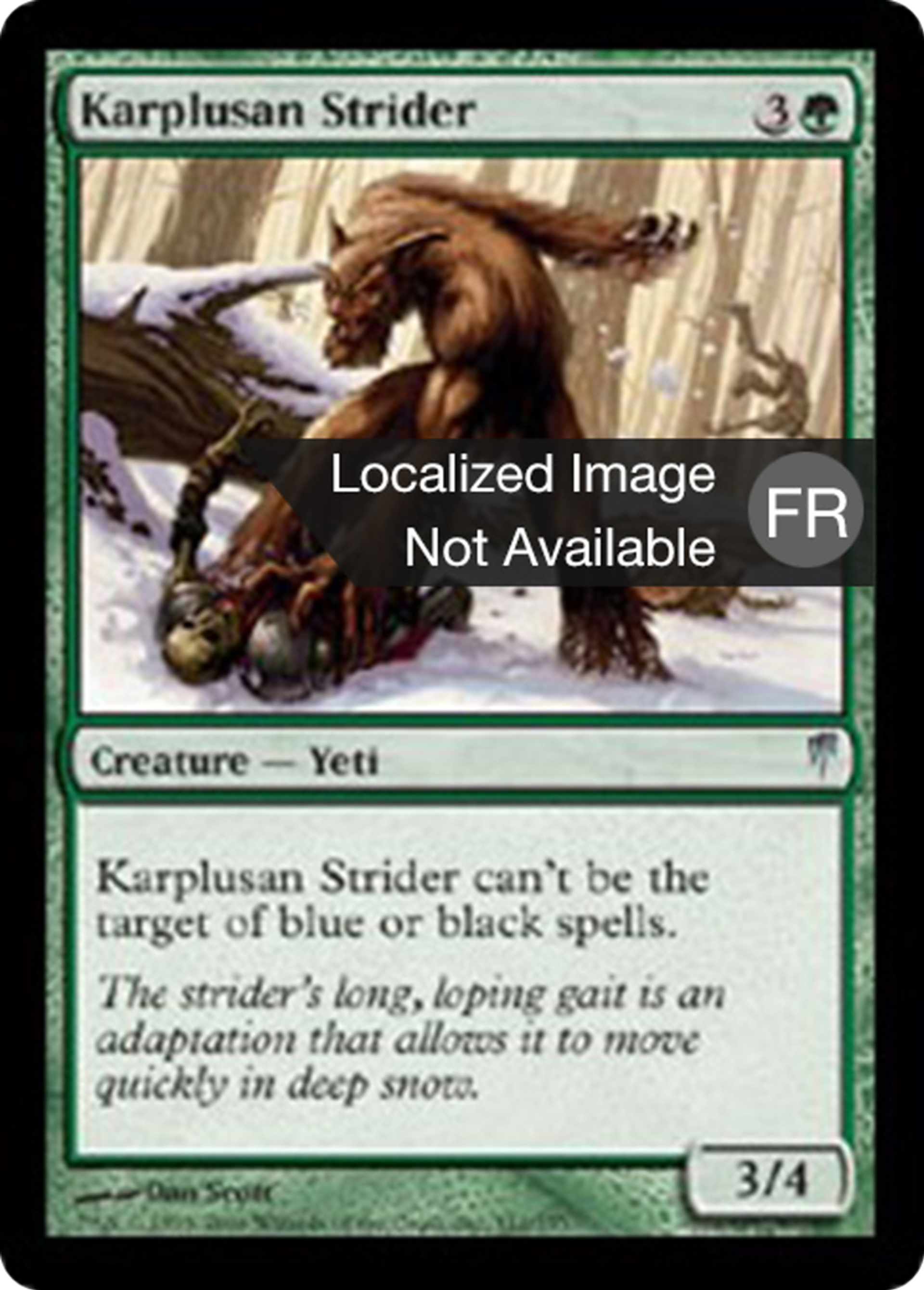 Enjambeur karpluséan — Coldsnap — Magic: The Gathering