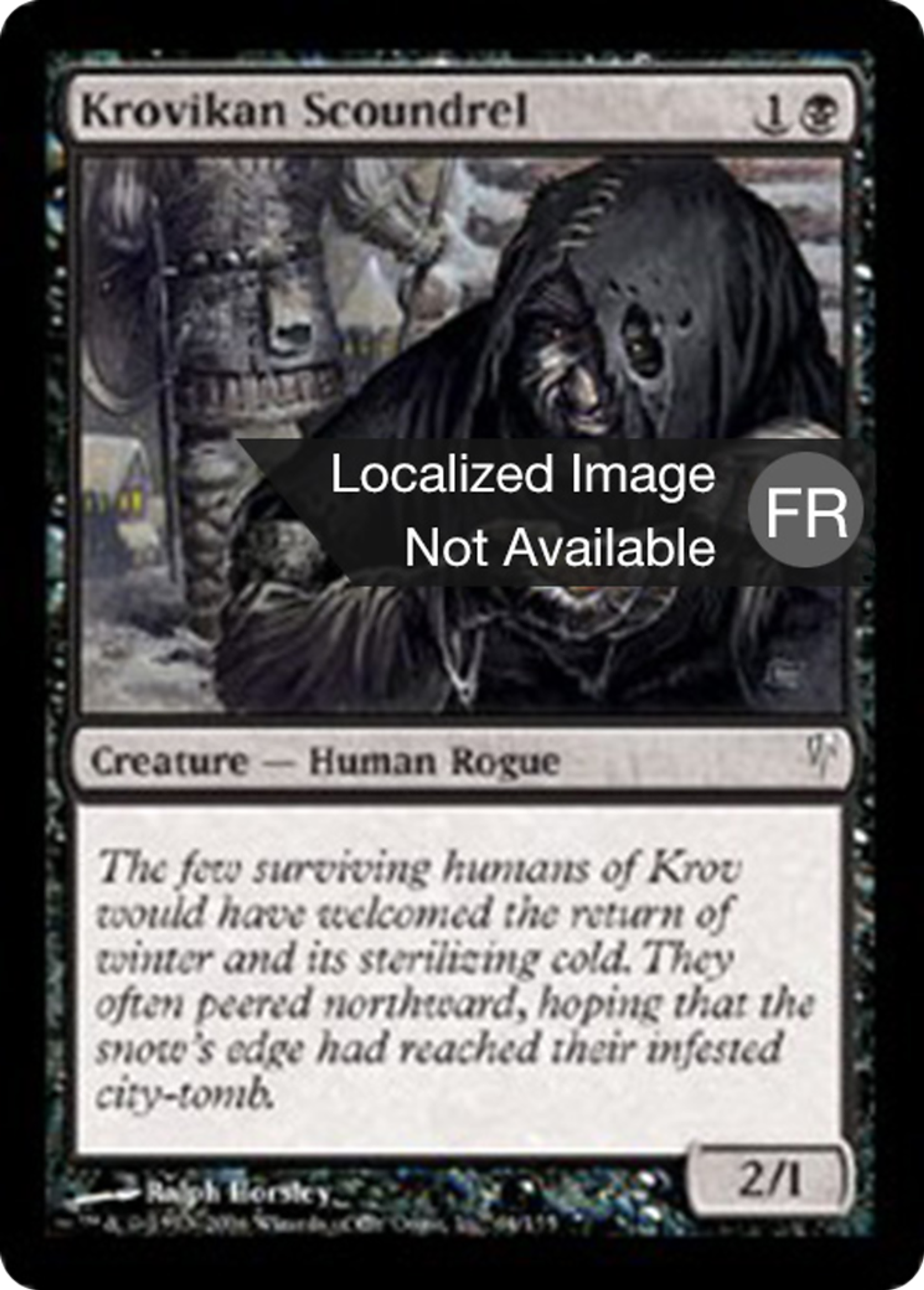 Vaurien krovois — Coldsnap — Magic: The Gathering
