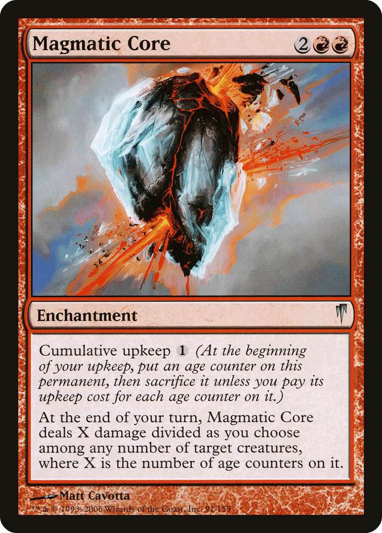 Magmatic Core — Coldsnap — Magic: The Gathering