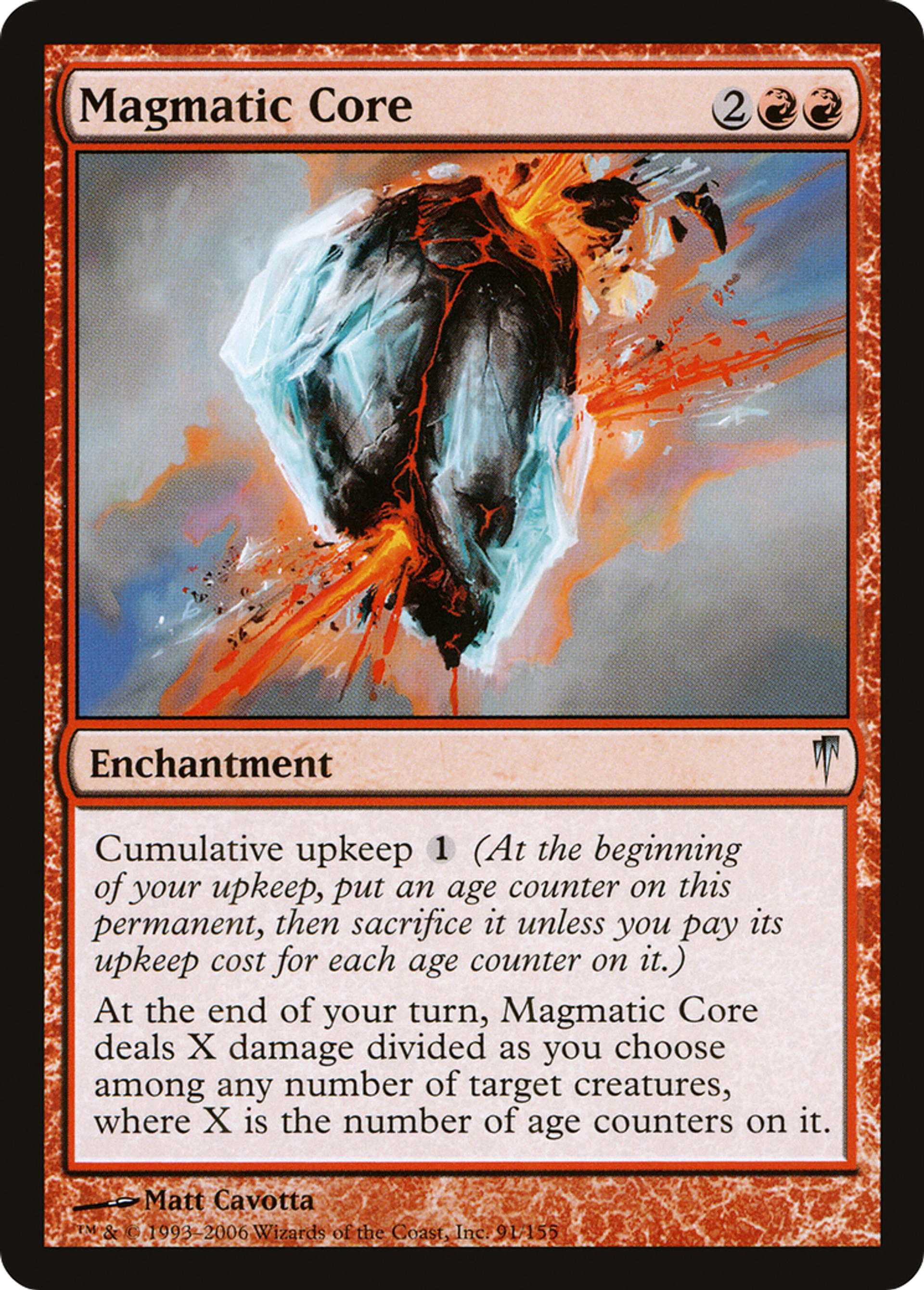 Magmatic Core — Coldsnap — Magic: The Gathering