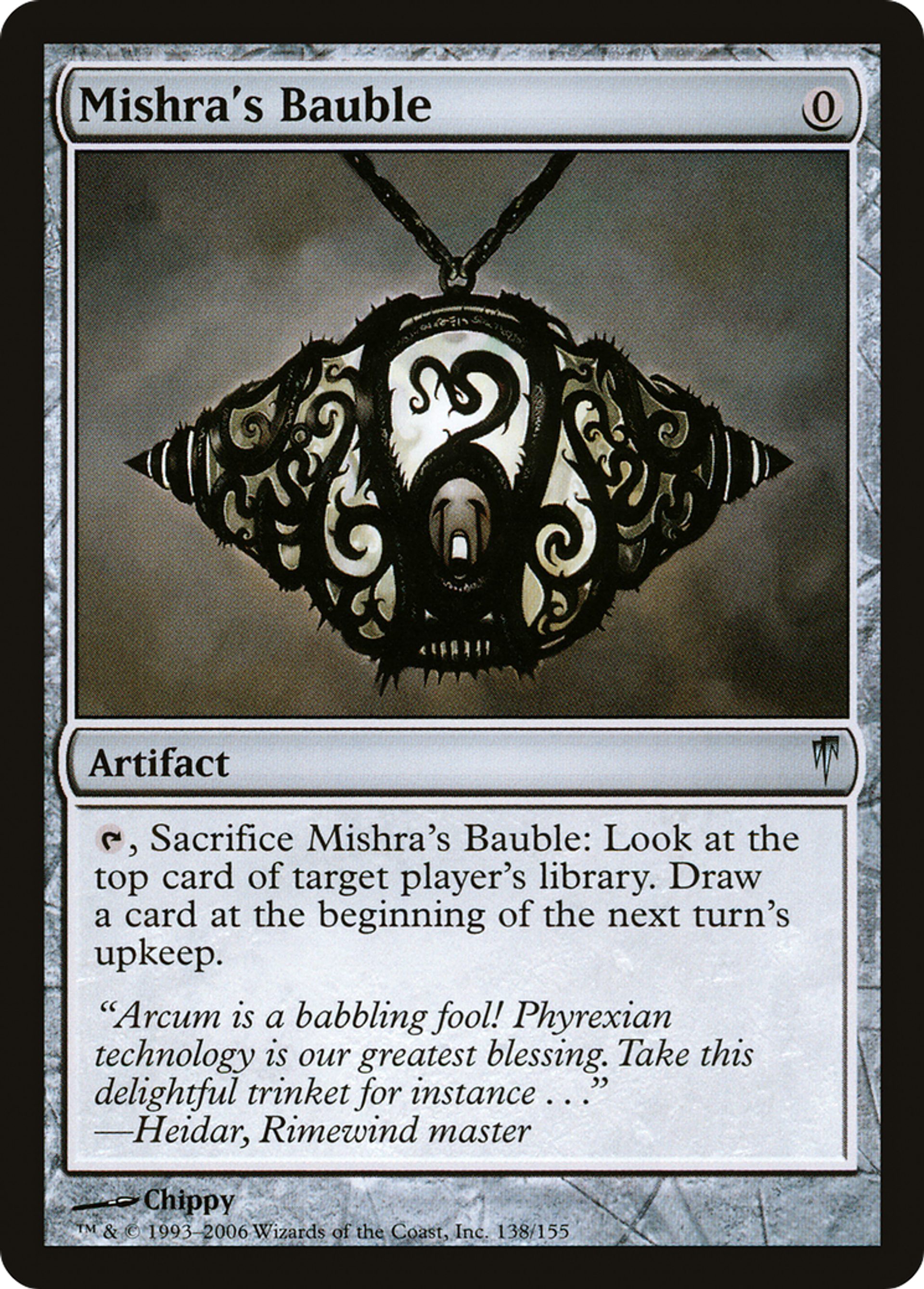 Mishra's Bauble — Coldsnap — Magic: The Gathering