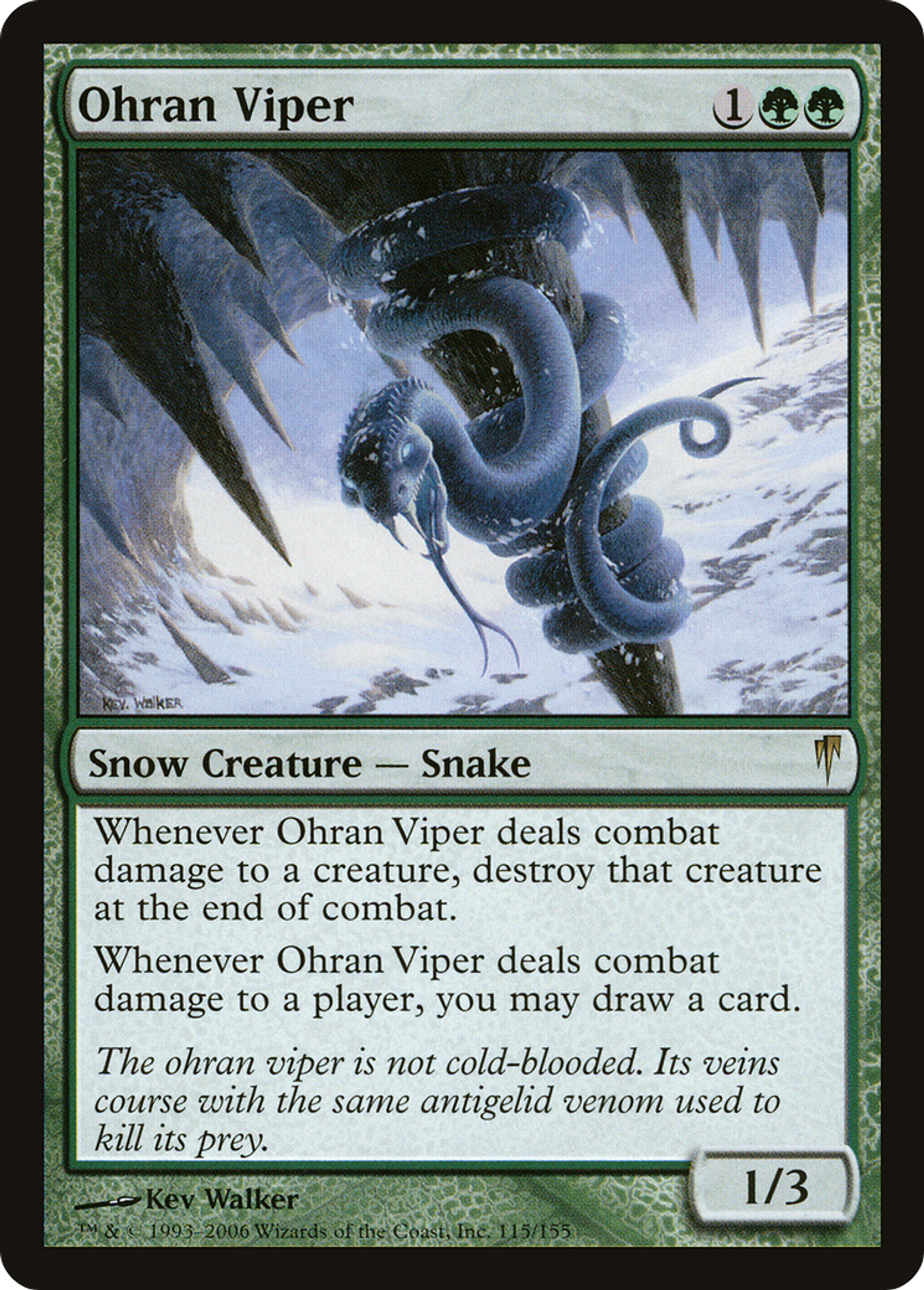 Ohran Viper — Coldsnap — Magic: The Gathering