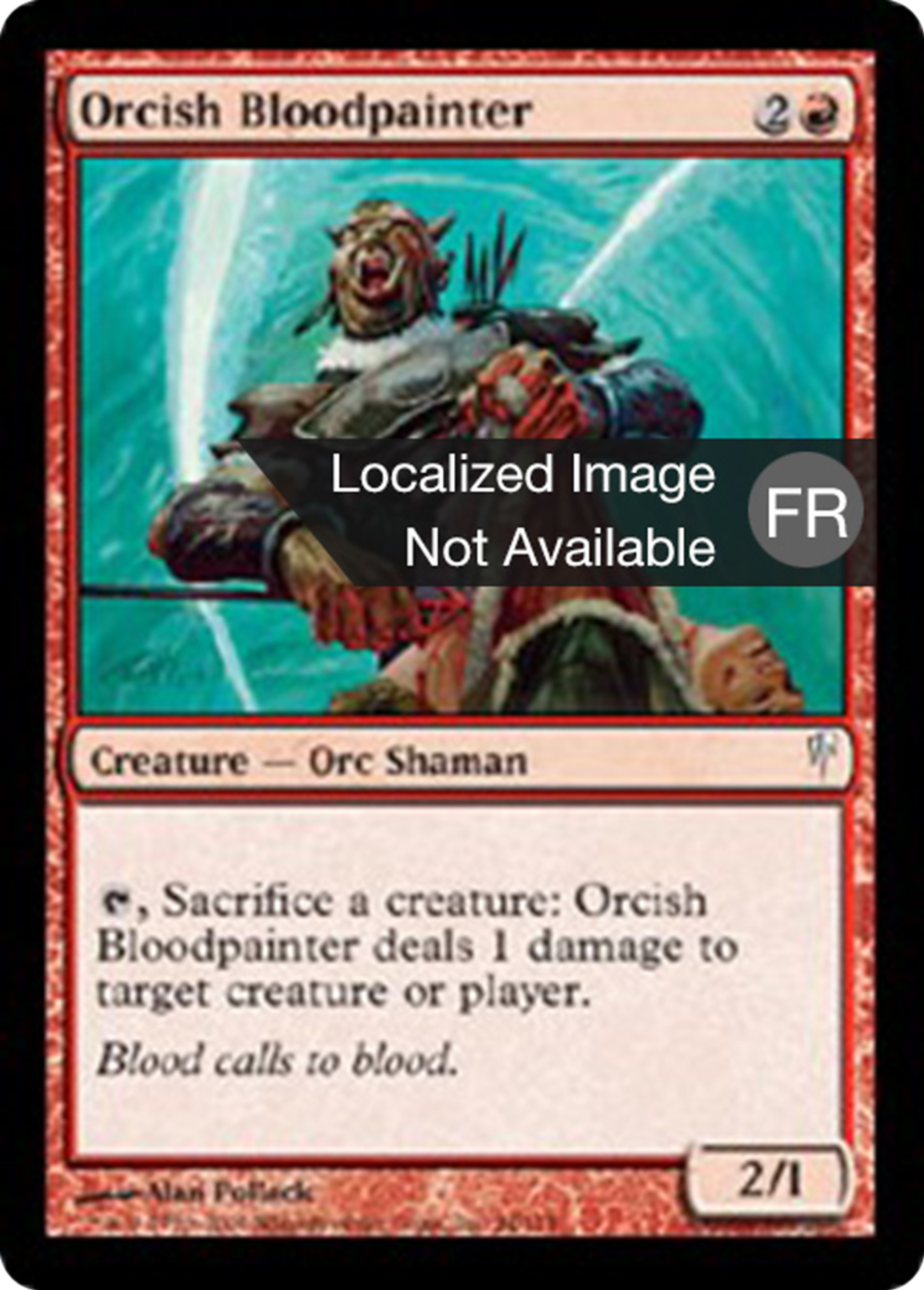 Peintresang orque — Coldsnap — Magic: The Gathering