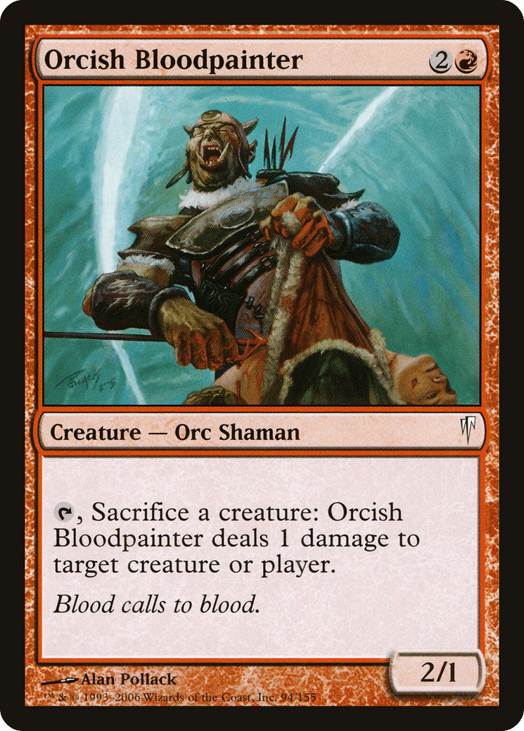 Peintresang orque — Coldsnap — Magic: The Gathering