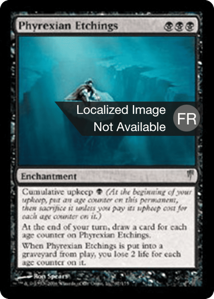 Gravures phyrexianes — Coldsnap — Magic: The Gathering
