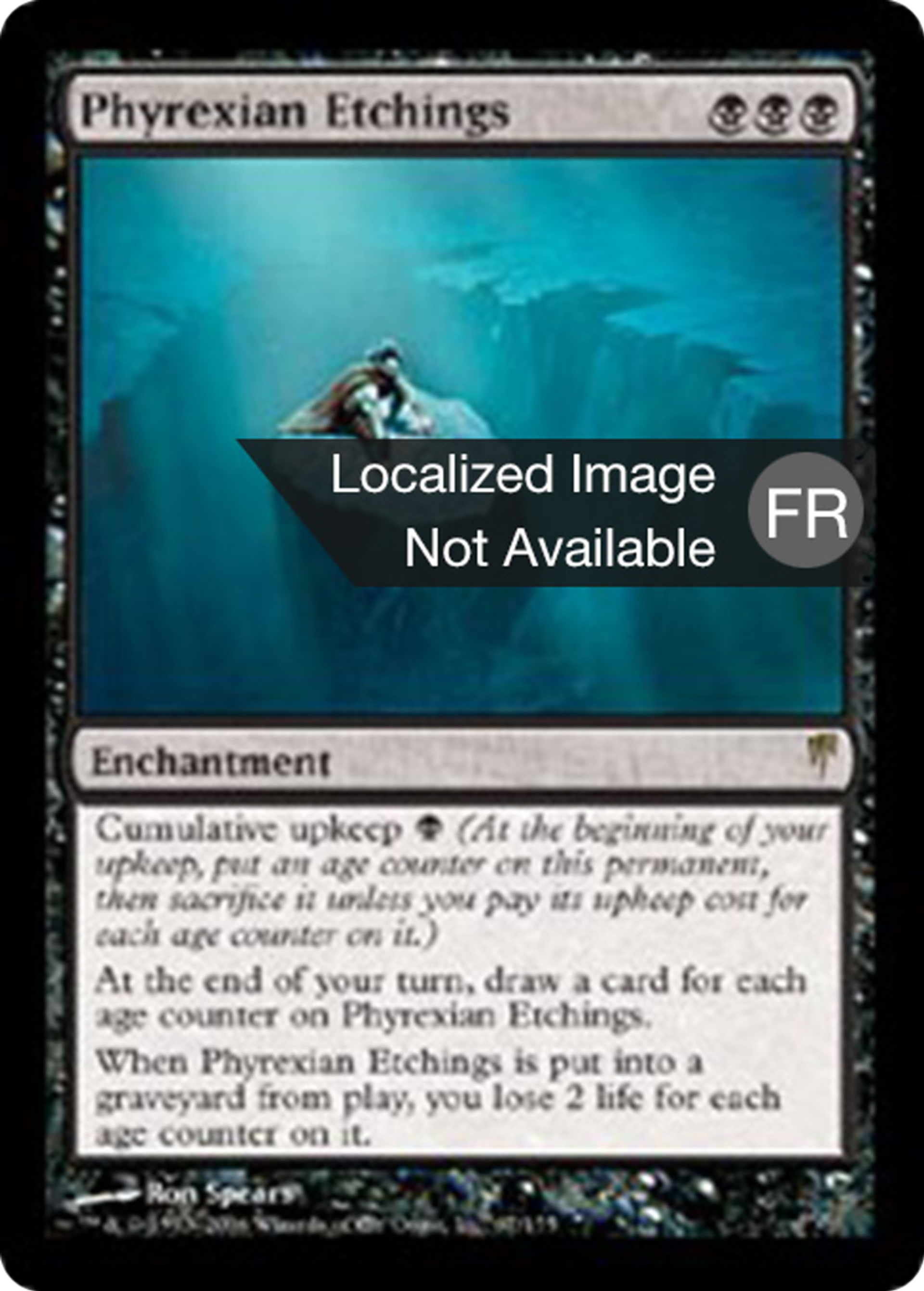 Gravures phyrexianes — Coldsnap — Magic: The Gathering