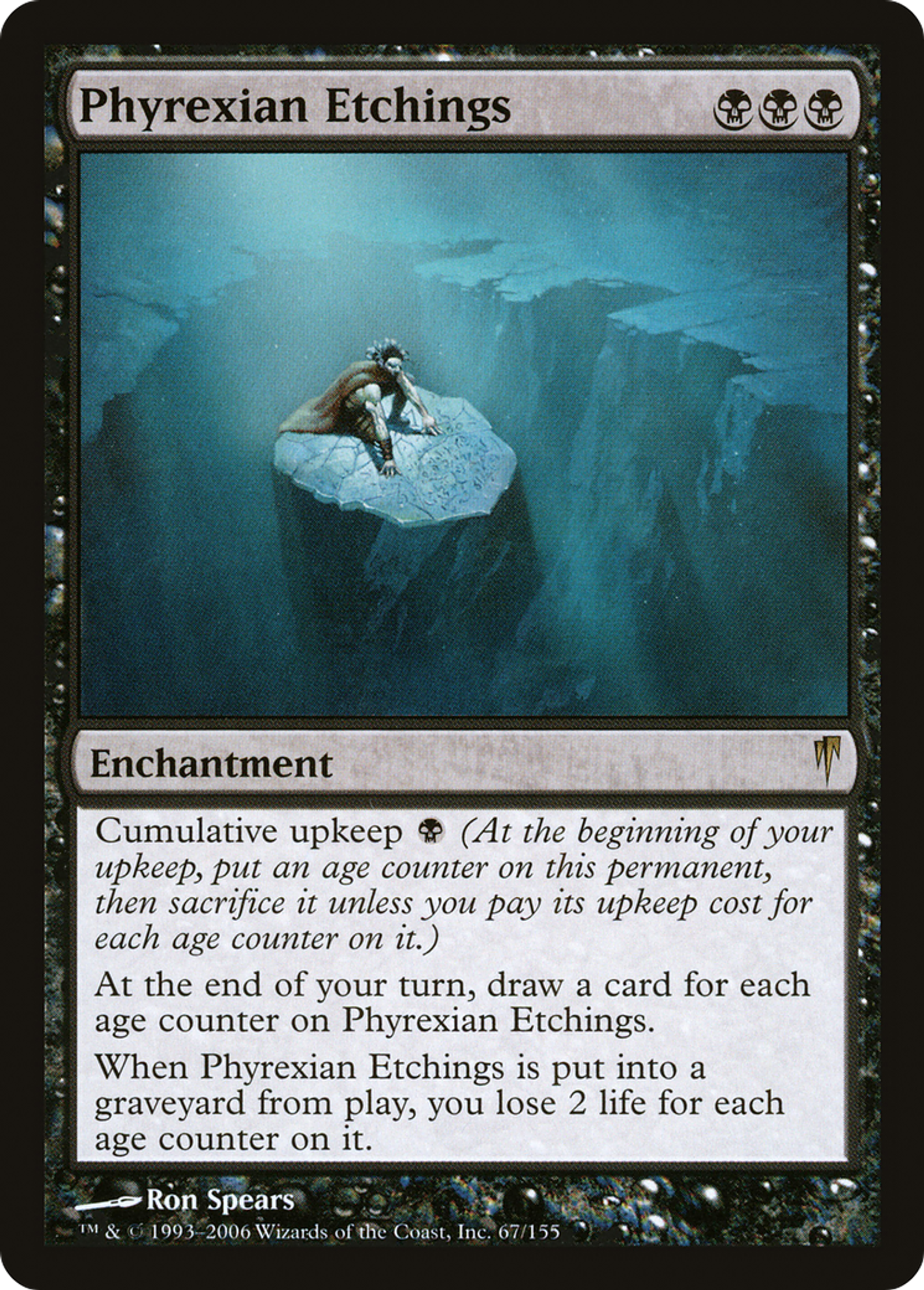 Phyrexian Etchings — Coldsnap — Magic: The Gathering