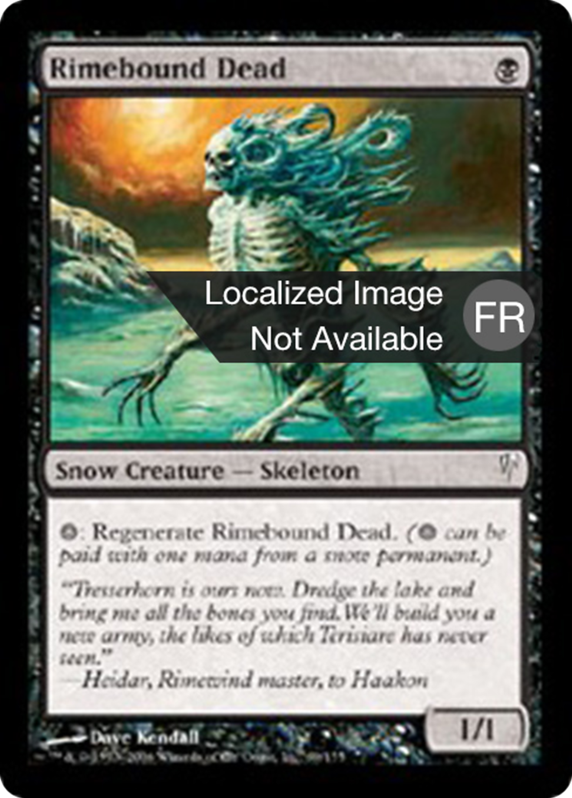 Mort bridegivre — Coldsnap — Magic: The Gathering