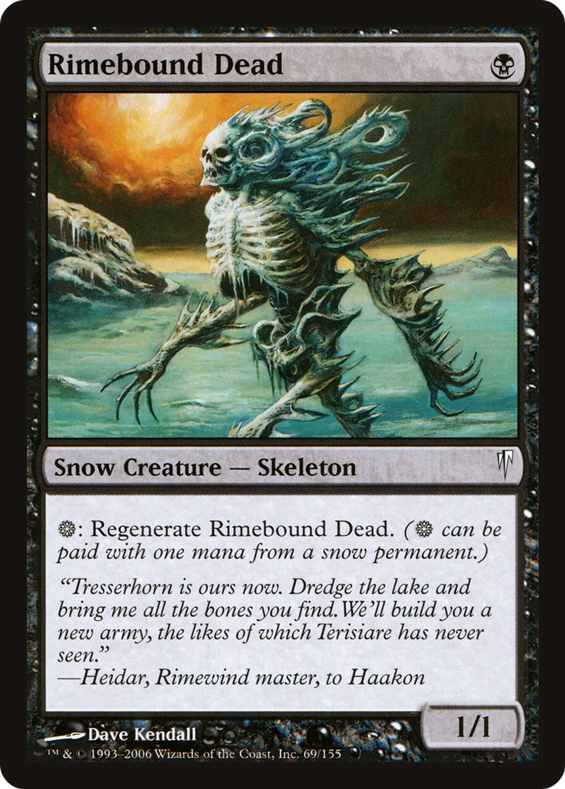 Rimebound Dead — Coldsnap — Magic: The Gathering