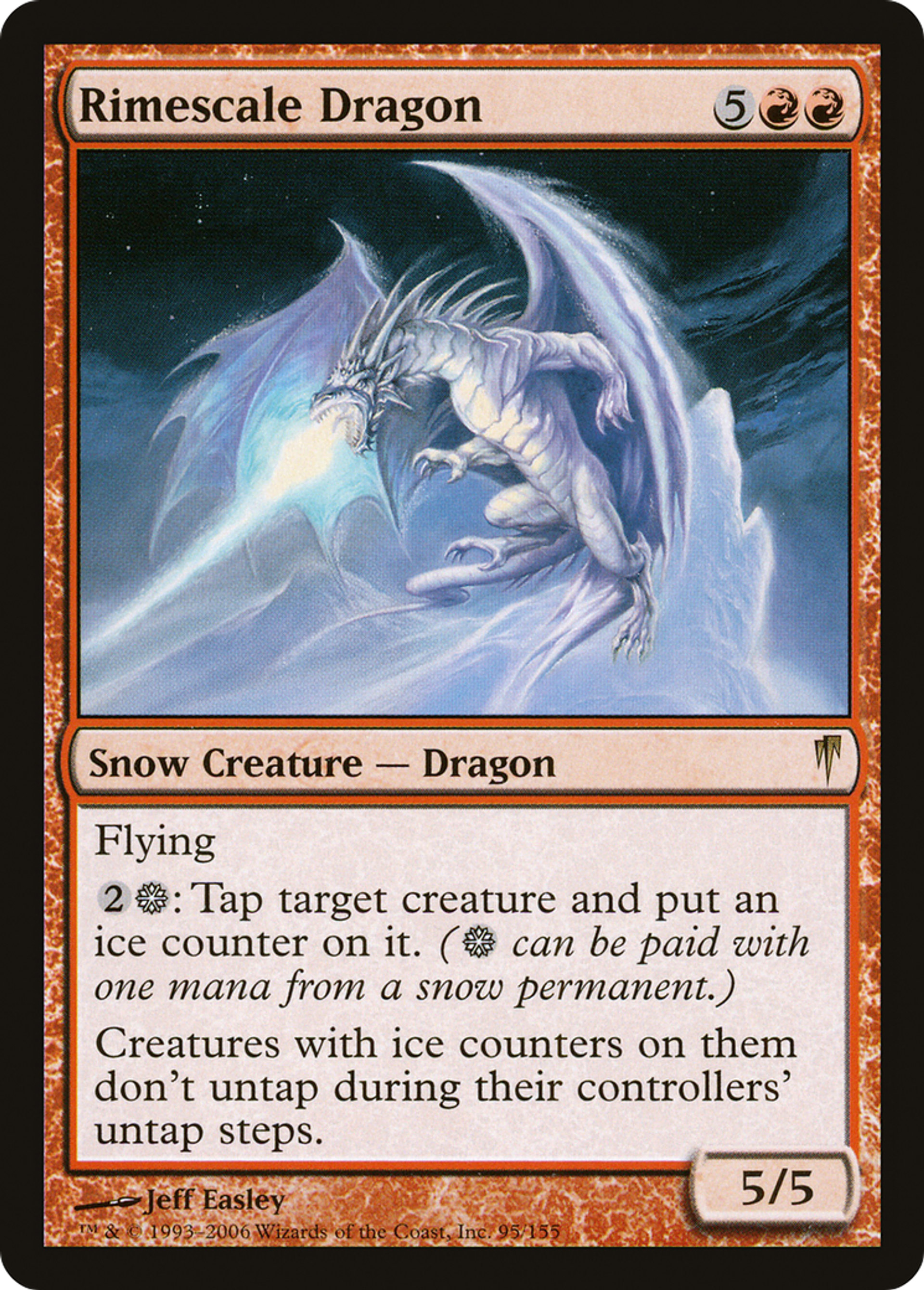 Rimescale Dragon — Coldsnap — Magic: The Gathering