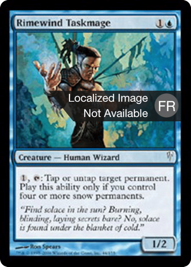Mage de force de Soufflegivre — Coldsnap — Magic: The Gathering
