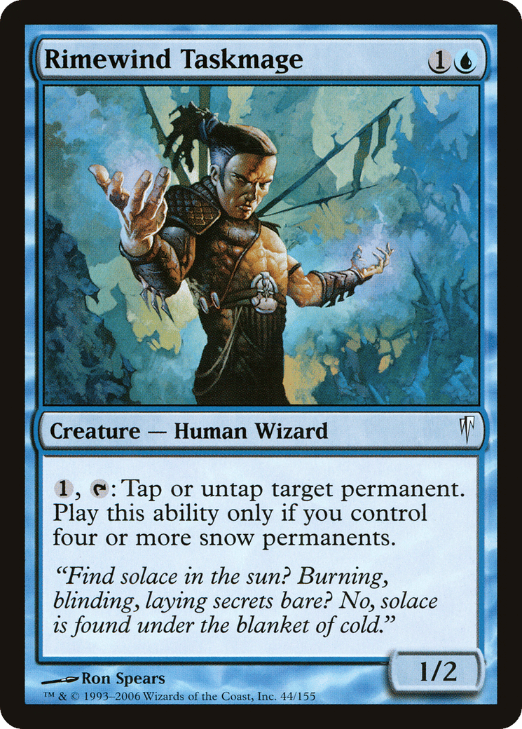 Mage de force de Soufflegivre — Coldsnap — Magic: The Gathering