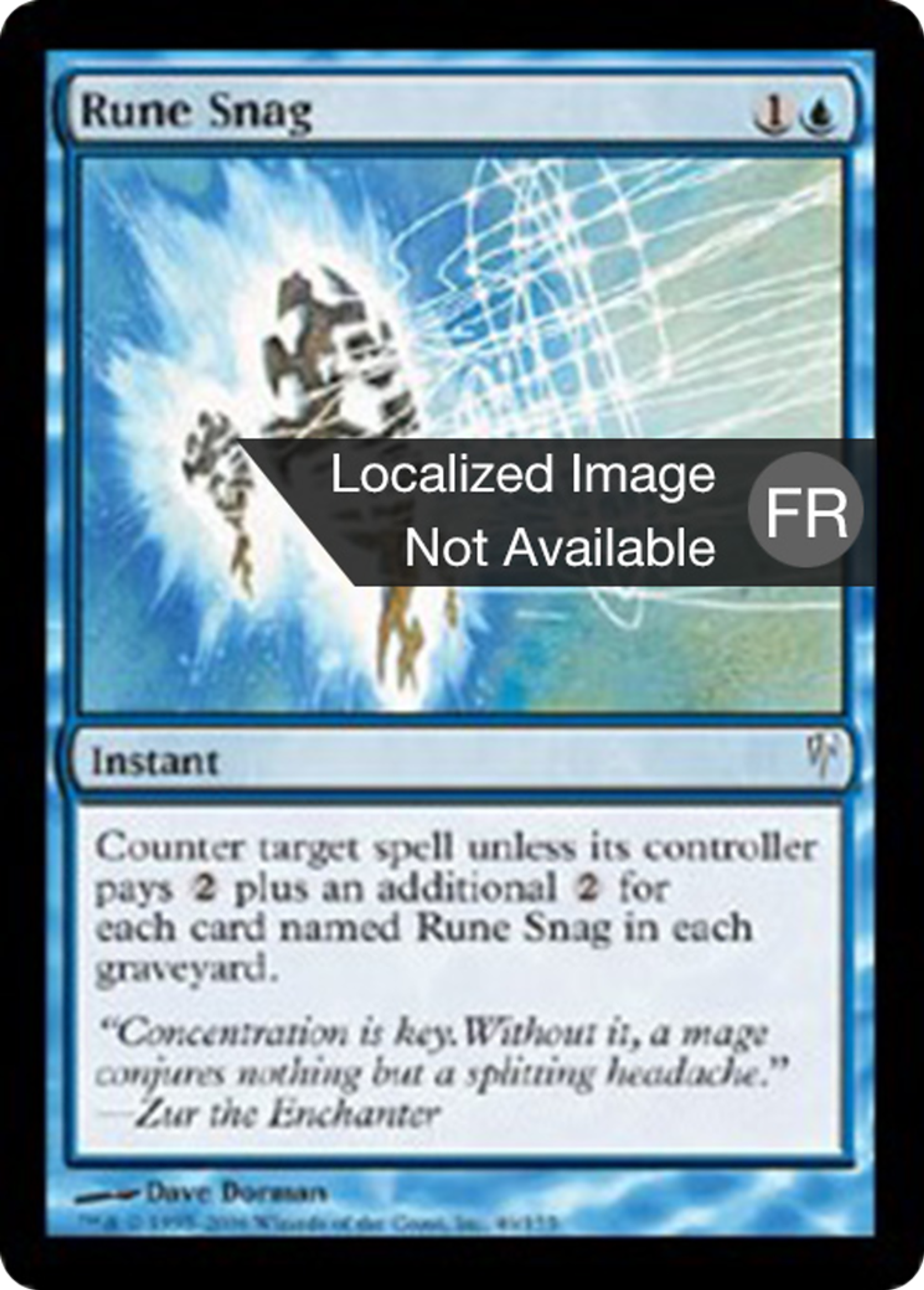 Accroc de rune — Coldsnap — Magic: The Gathering