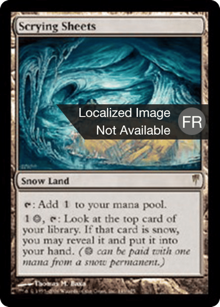 Strates de scrutation — Coldsnap — Magic: The Gathering
