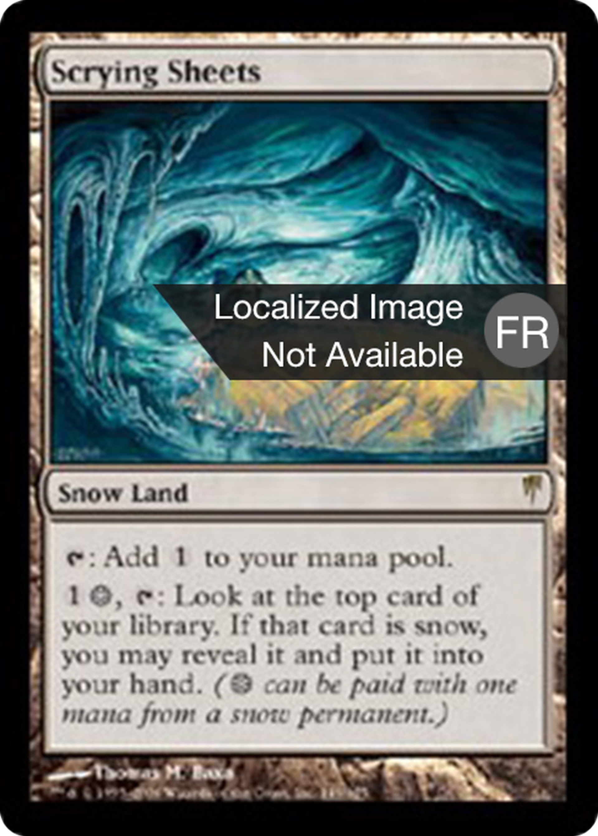 Strates de scrutation — Coldsnap — Magic: The Gathering