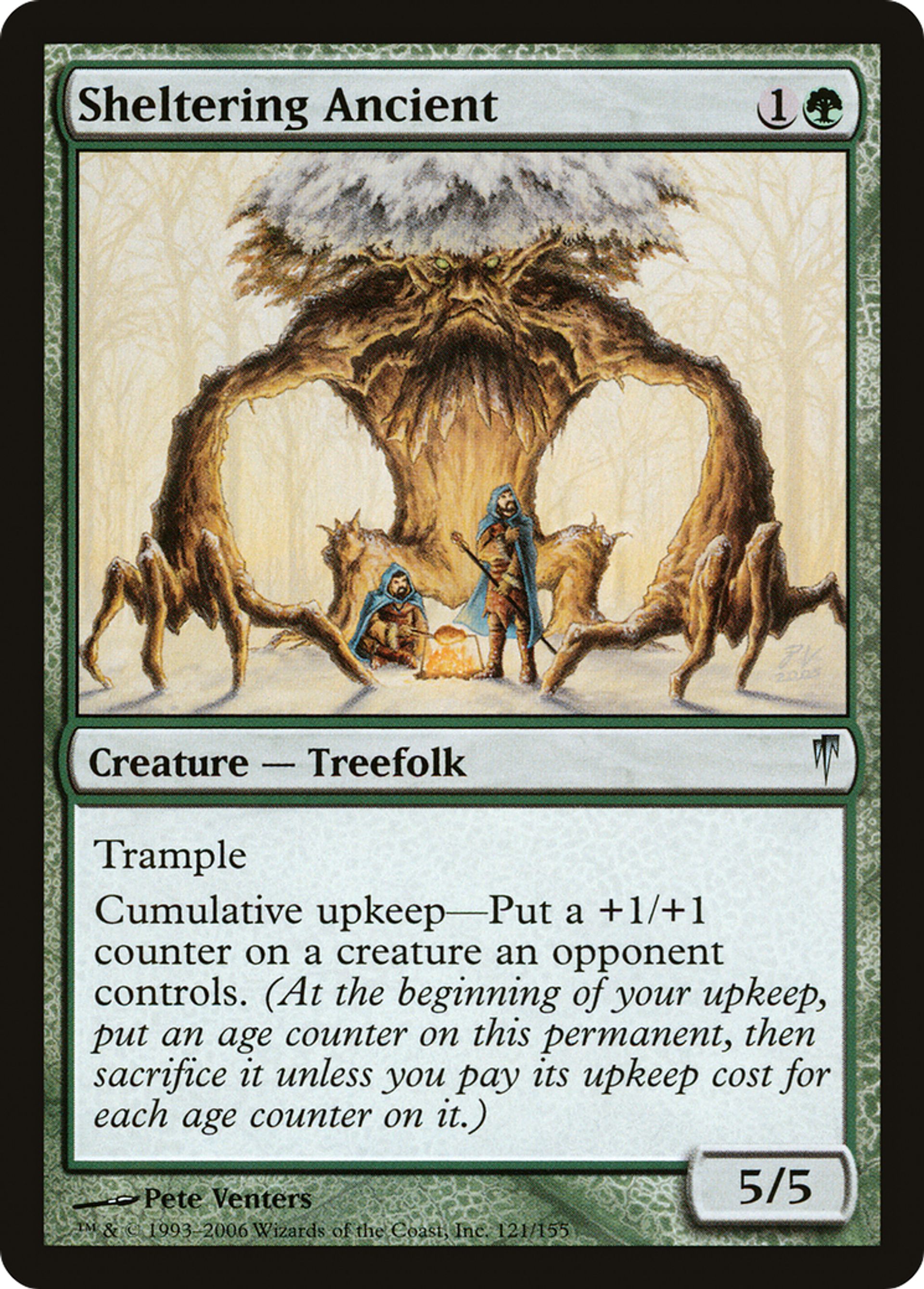 Sheltering Ancient — Coldsnap — Magic: The Gathering